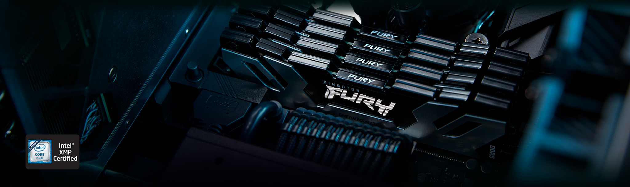 Pamięć niebinarna DDR5 Kingston FURY Renegade 48GB (1x48GB) 6400MHz CL32 1,