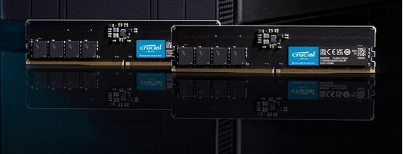 Pamięć DDR5 Crucial 8GB (1x8GB) 4800MHz CL40 1,1V