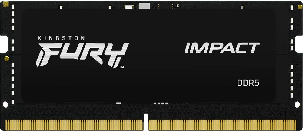 Pamięć SODIMM DDR5 Kingston FURY Impact 16GB (1x16GB) 4800MHz CL38 1,1V Cza