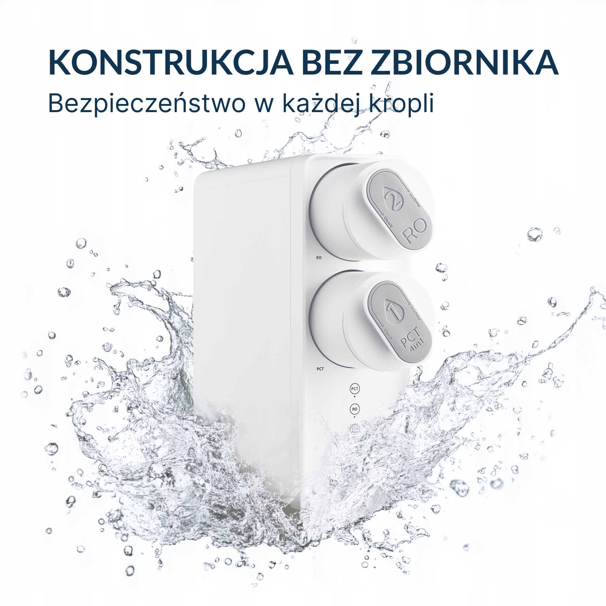 SYSTEM ODWRÓCONA OSMOZA VIO AW-RB26 800 Т z SMART-KRANEM WYDAJNOŚĆ 2 l/m