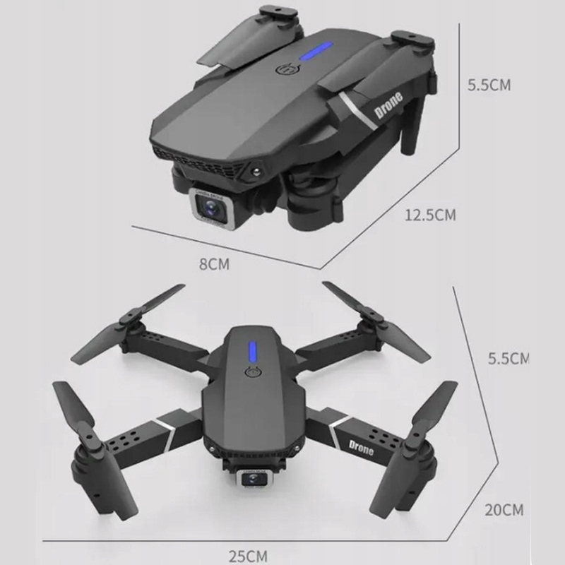 Dron Kompaktowy TSG-131 Zdalnie Sterowany Dziecięcy z Radiowym Sterowaniem