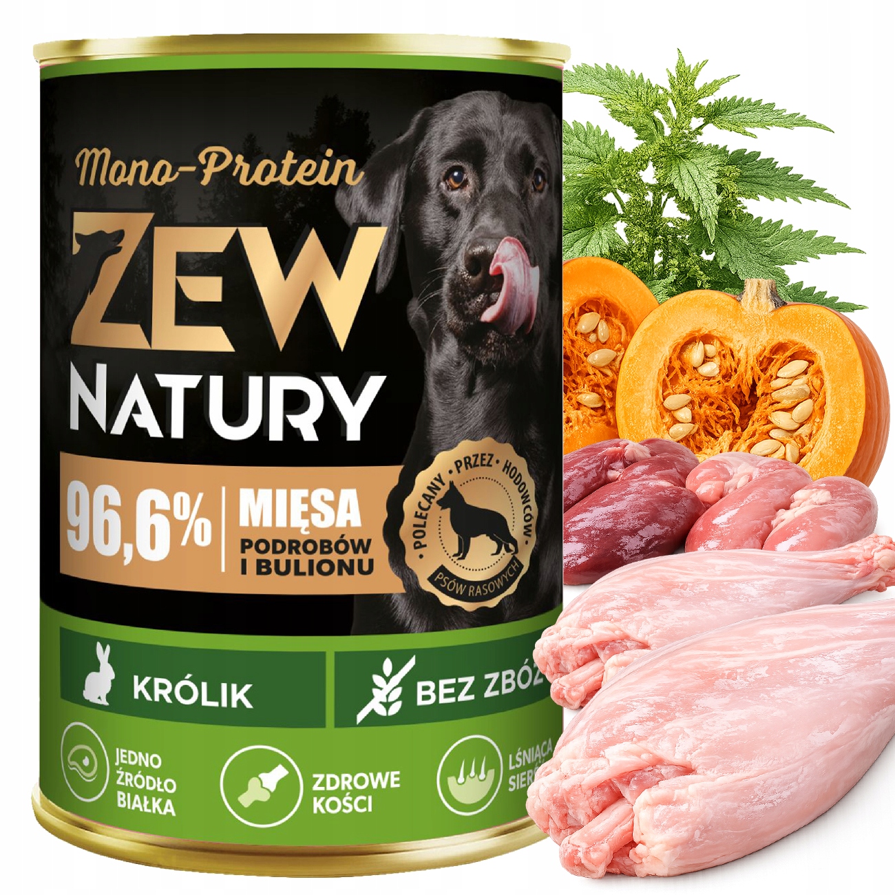 Zew Natury Mono-Protein Królik 400 g