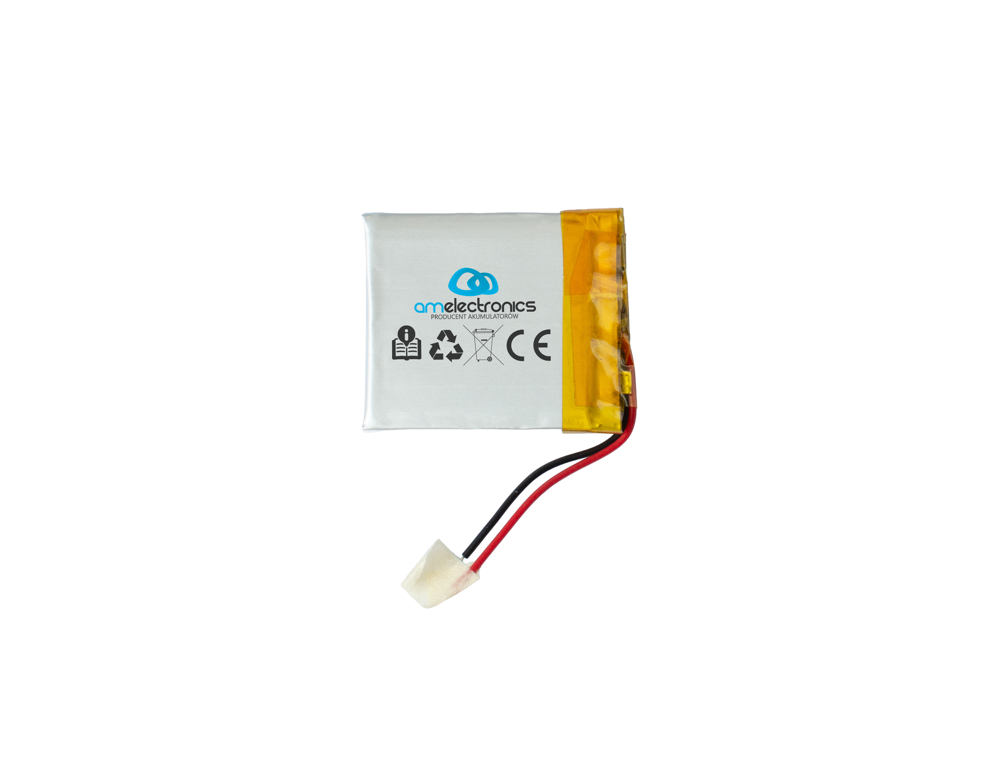 Akumulator pryzmatyczny 3,7V 500mAh 403035 (4653)