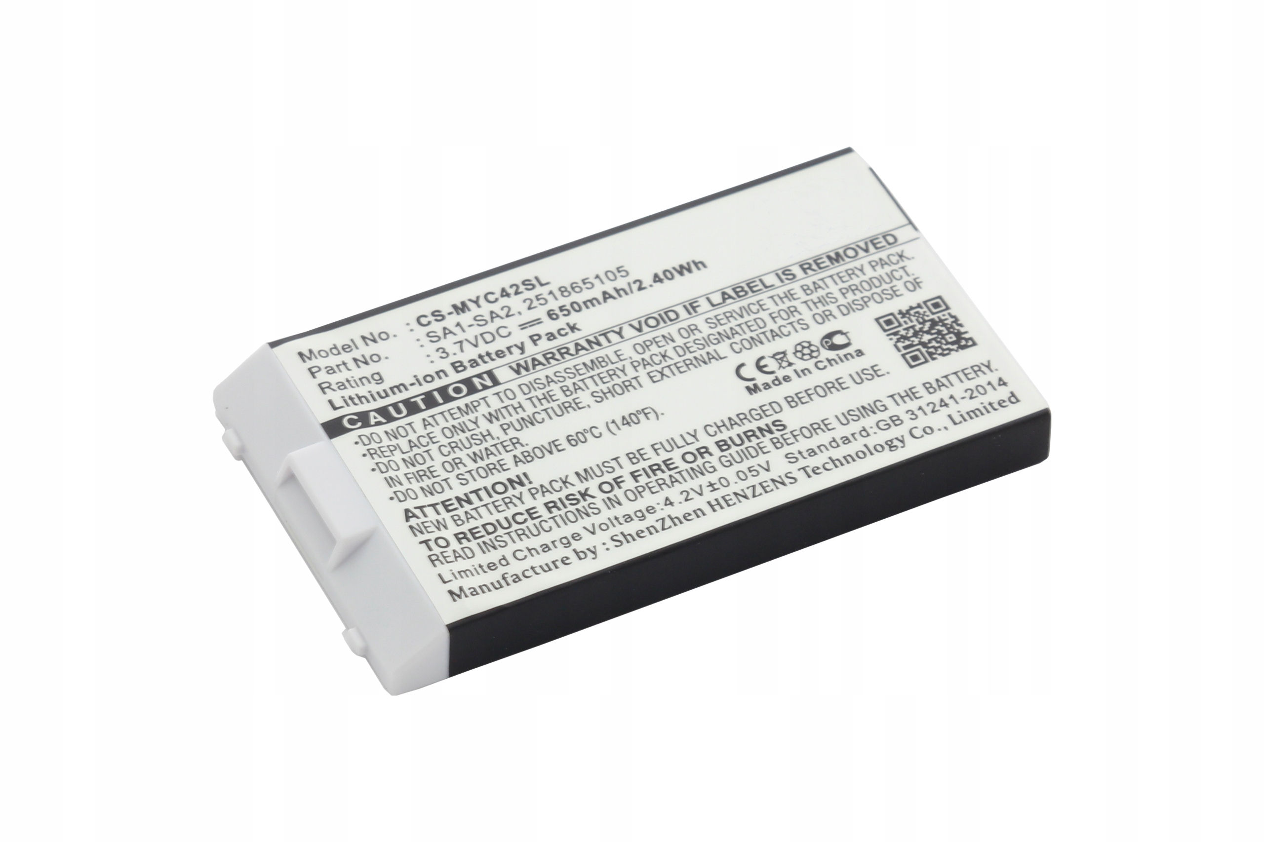 AKUMULATOR do SAGEM 3,7V 650mAh Li-Ion
