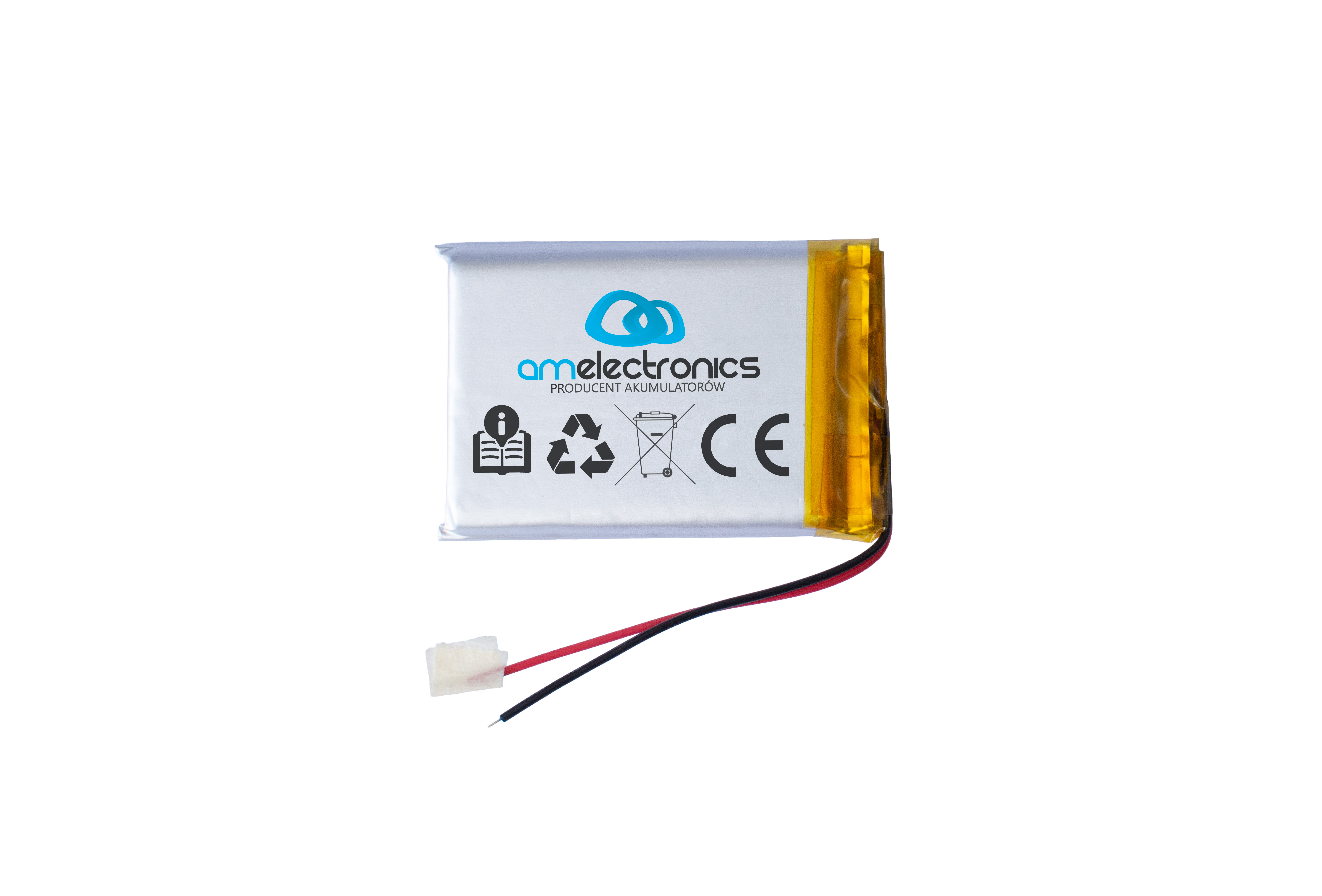 Akumulator pryzmatyczny 3,7V 1200mAh 603450 (4418)
