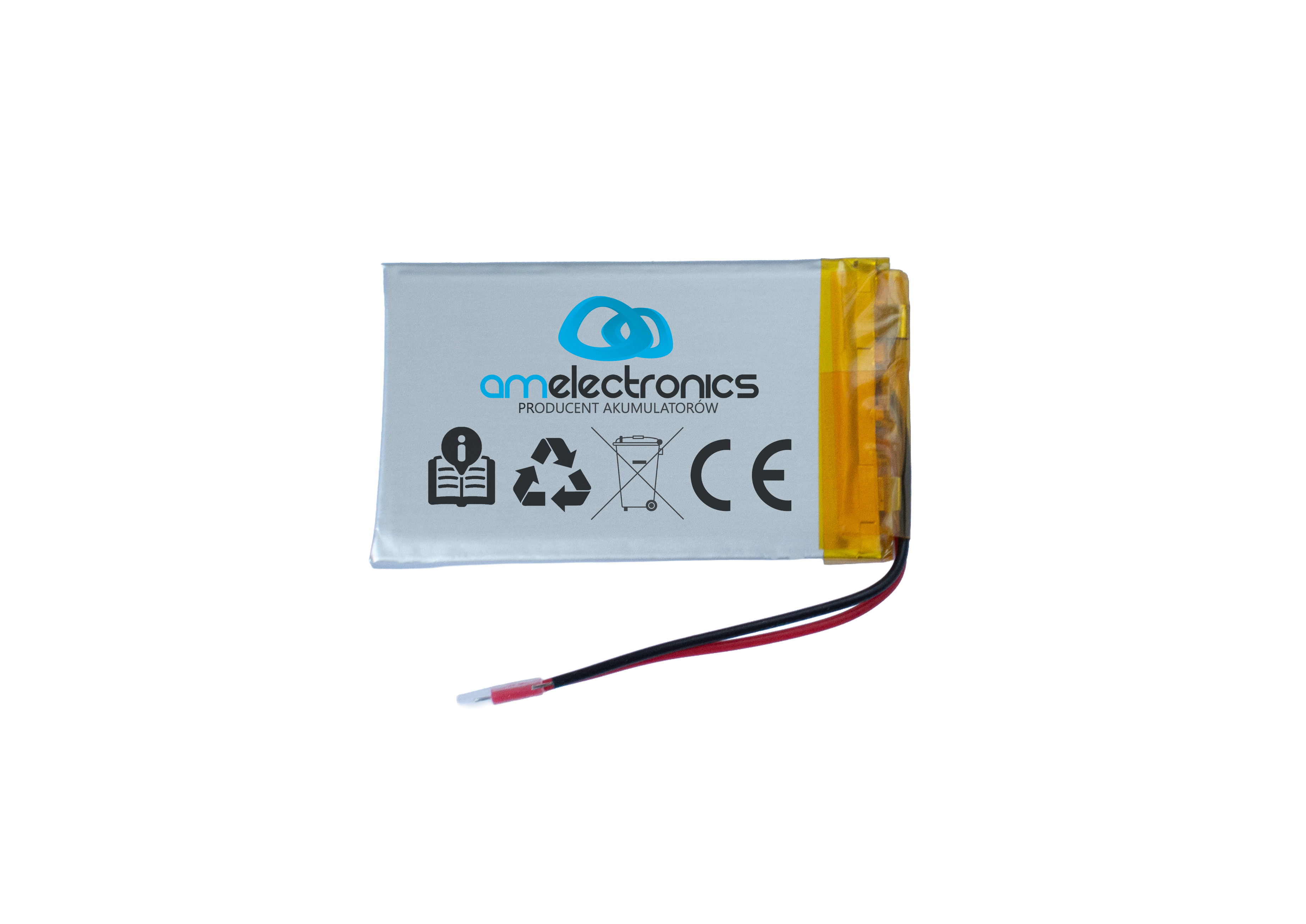 Akumulator pryzmatyczny 3,7V 1200mAh 503759 (4646)