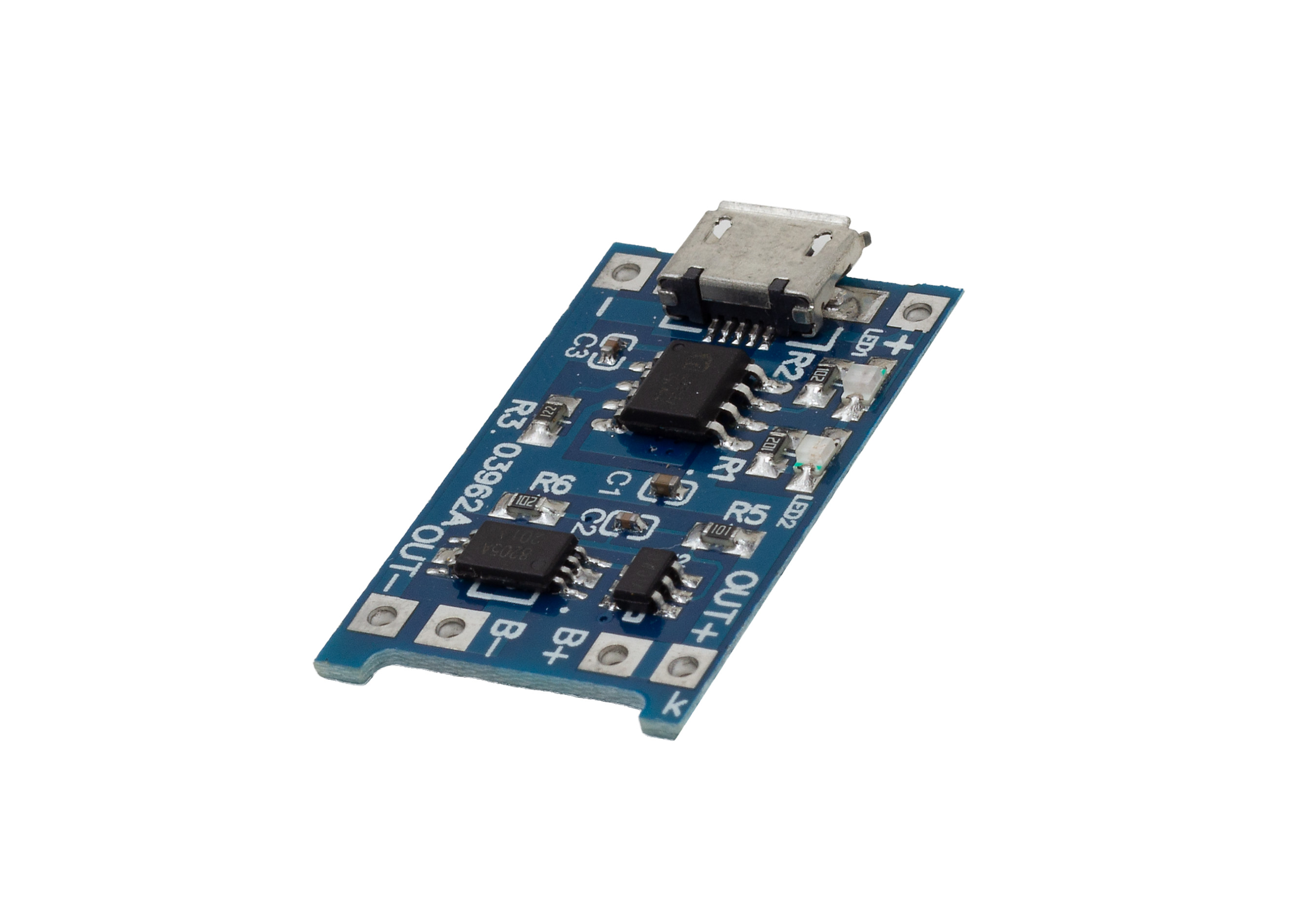MODUŁ ŁADOWANI OGNIWA LI-JON Z MIKRO USB (3616)
