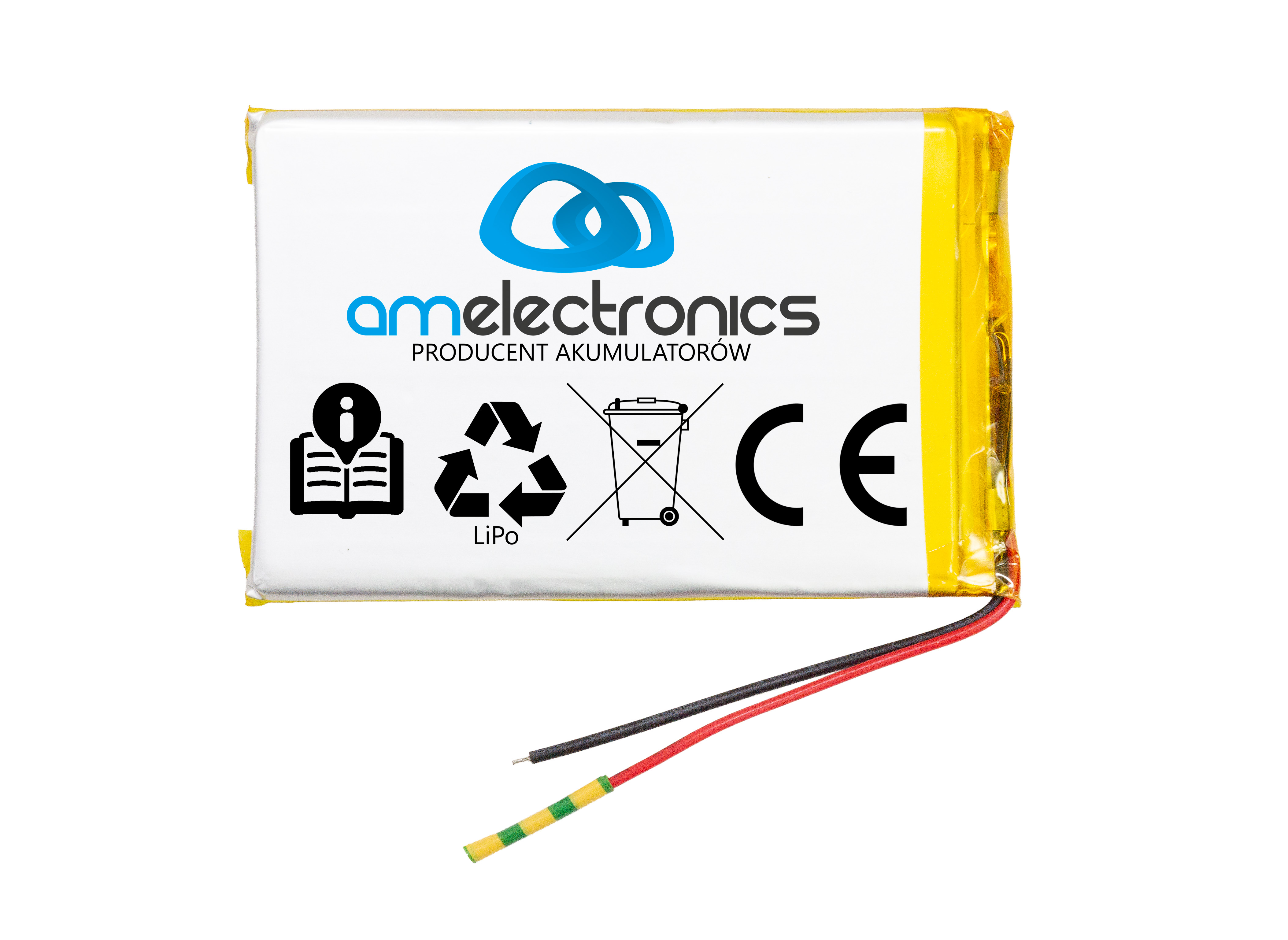 Akumulator pryzmatyczny 3,7V 4500mAh 606090 (2552)