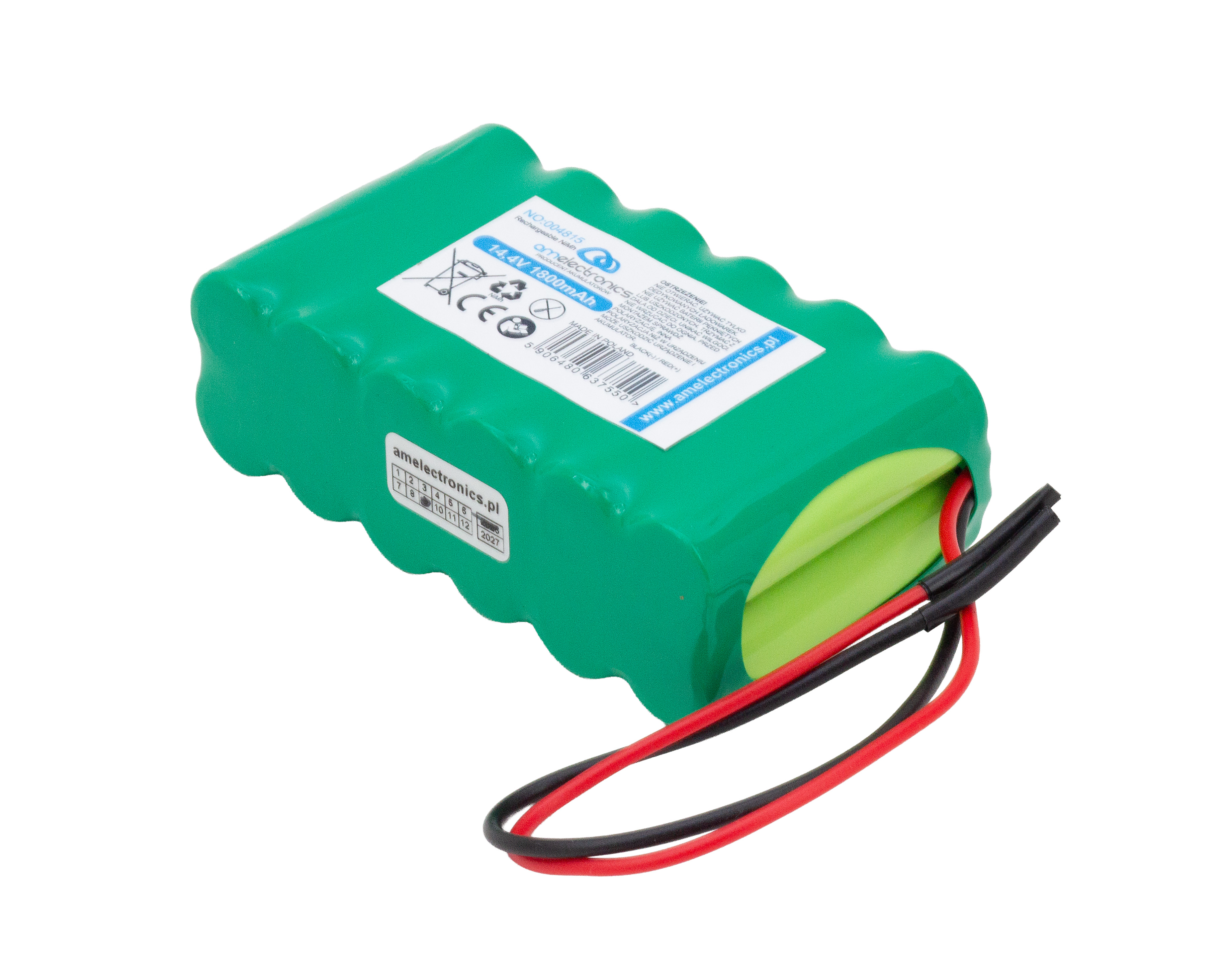 PAKIET AKUMULATORA 14,4V 1800MAH NiMh AA (4815)