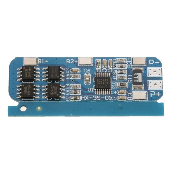 MODUŁ OCHRONY OGNIW BMS PCM PCB Li-ion 3S 12V 6-8A