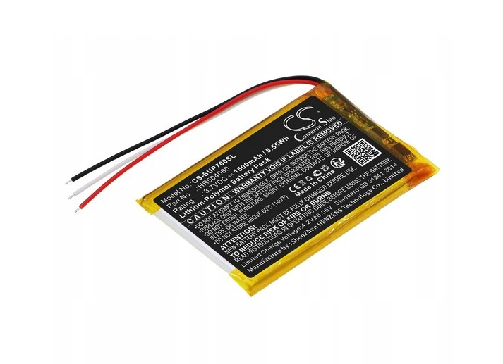 Akumulator bateria HR504080 DO NAWIGACJI NAVITEL MS700 SERIOUX UPQ700 (1512)