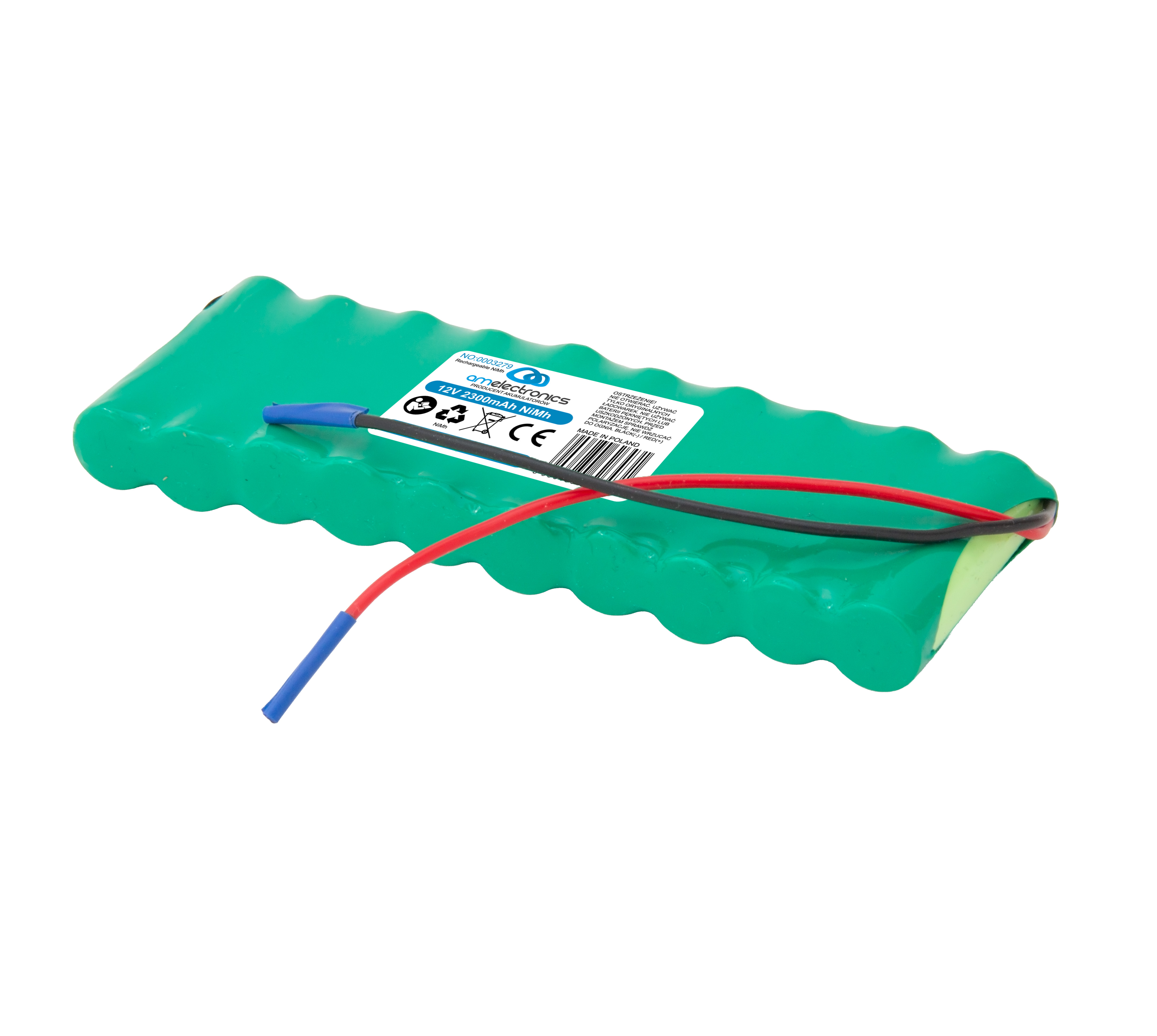 Akumulator 12V 2,3Ah NiMh AA pakiet + kable (4162)