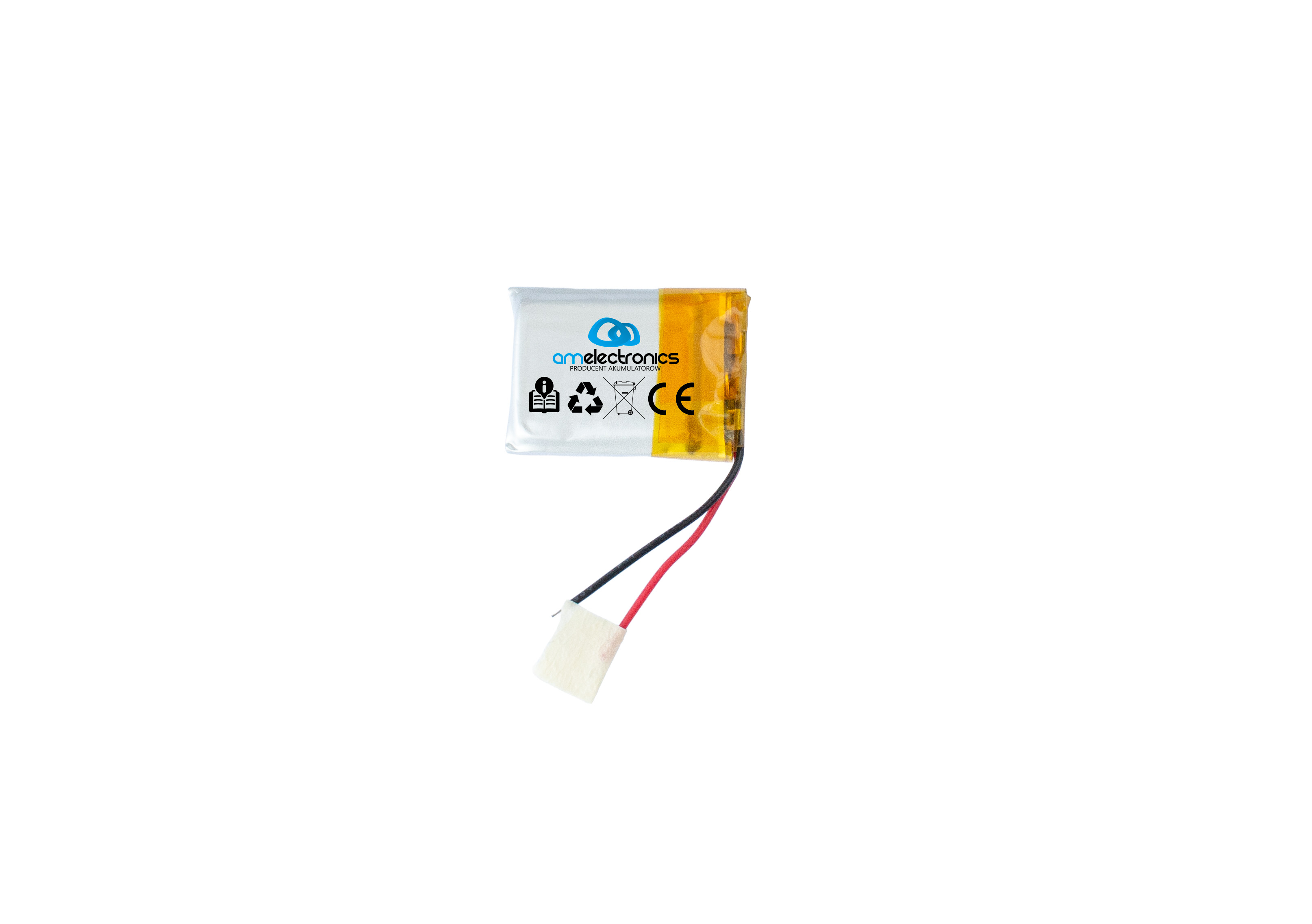 Akumulator pryzmatyczny 3,7V 150mAh 601723 (4444)