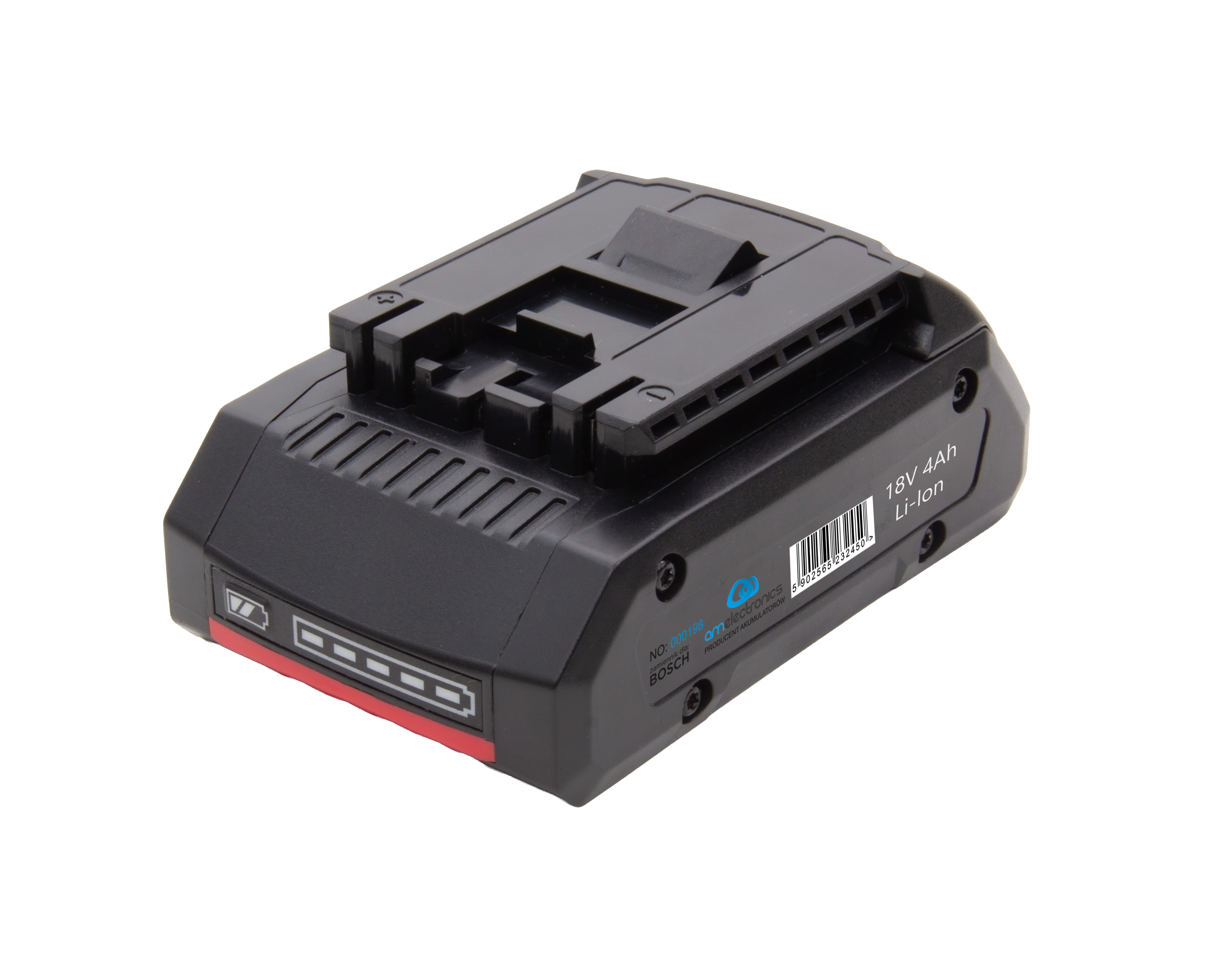 Akumulator 18V 4.0Ah Li-Ion – zamiennik Bosch (0196)