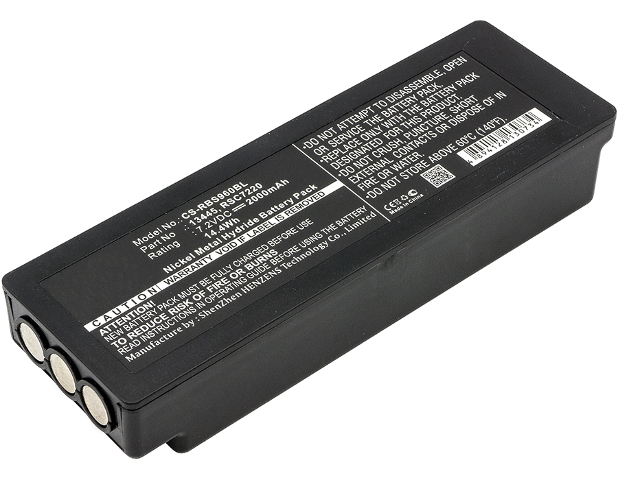 AKUMULATOR do SCANRECO 7,2V 2000mAh Ni-Mh 3 PINY