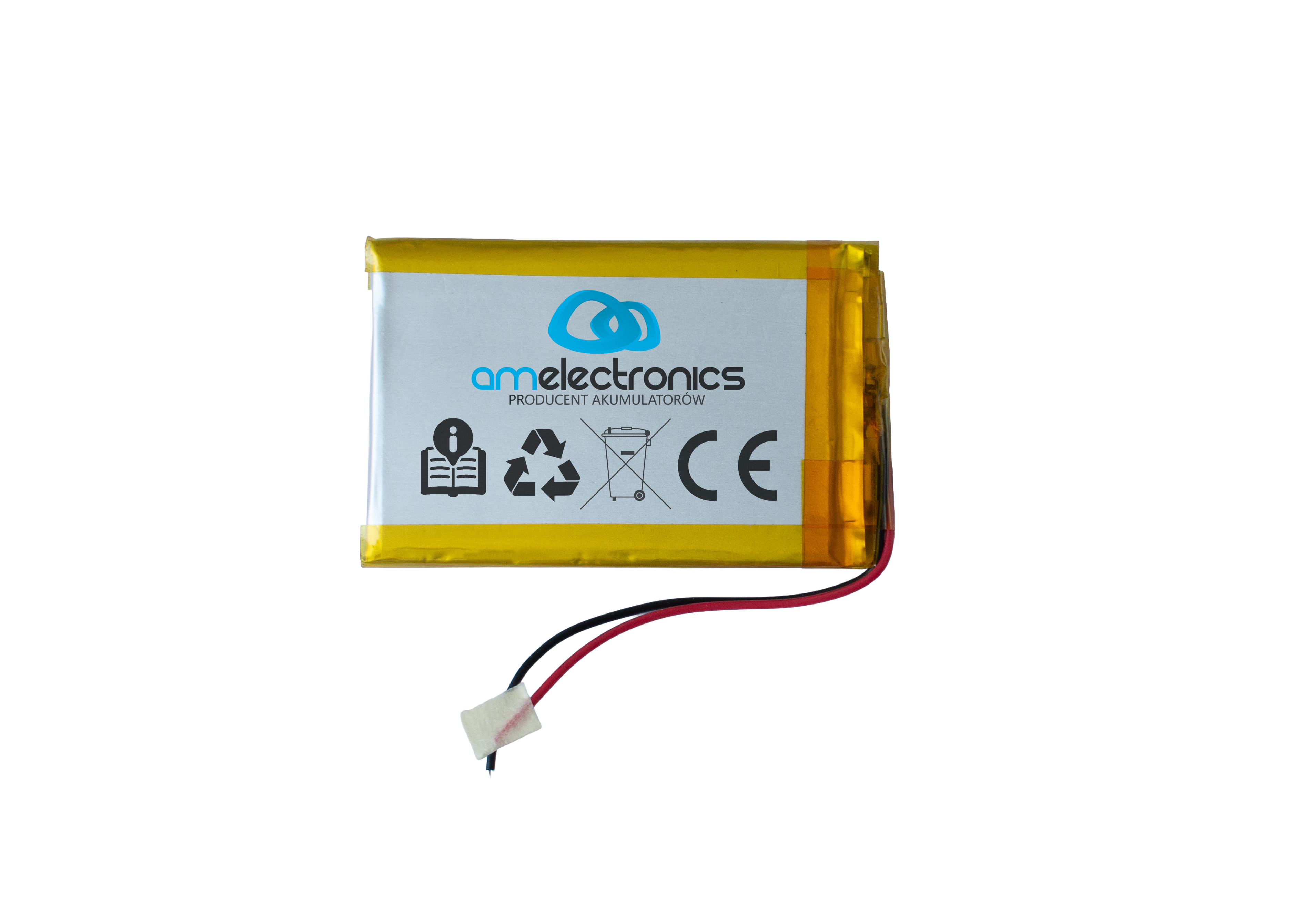 Akumulator pryzmatyczny 3,7V 1000mAh 403759 (4568)