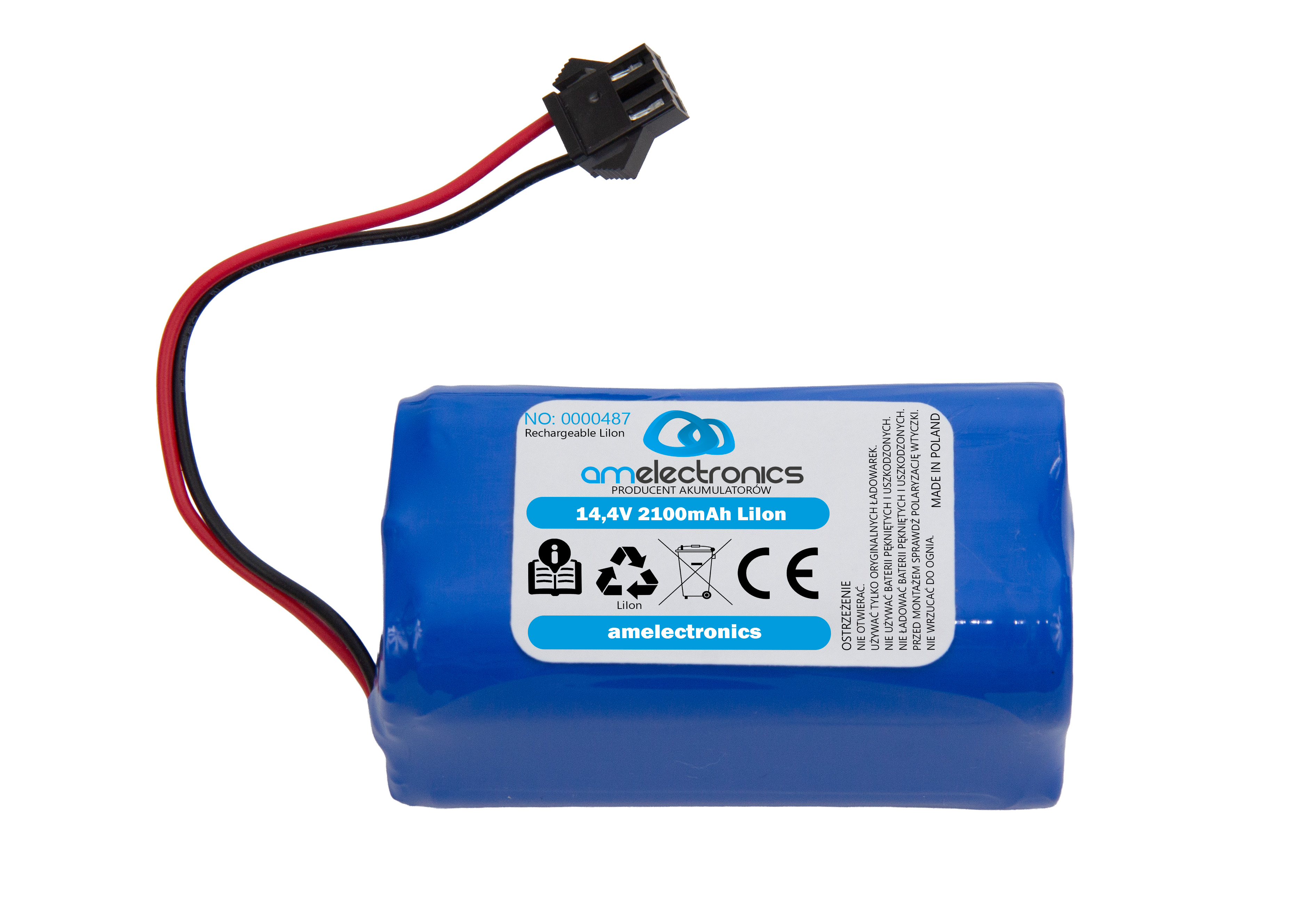 Akumulator zamiennik do Concept VR3000/ VR3100/ VR3110/ VR3115 14,4V 2,1Ah (0487)