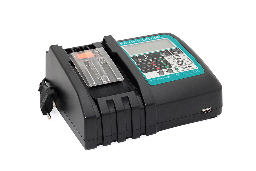 ŁADOWARKA do MAKITA DC18RC 14,4V-18V Li-Ion LCD