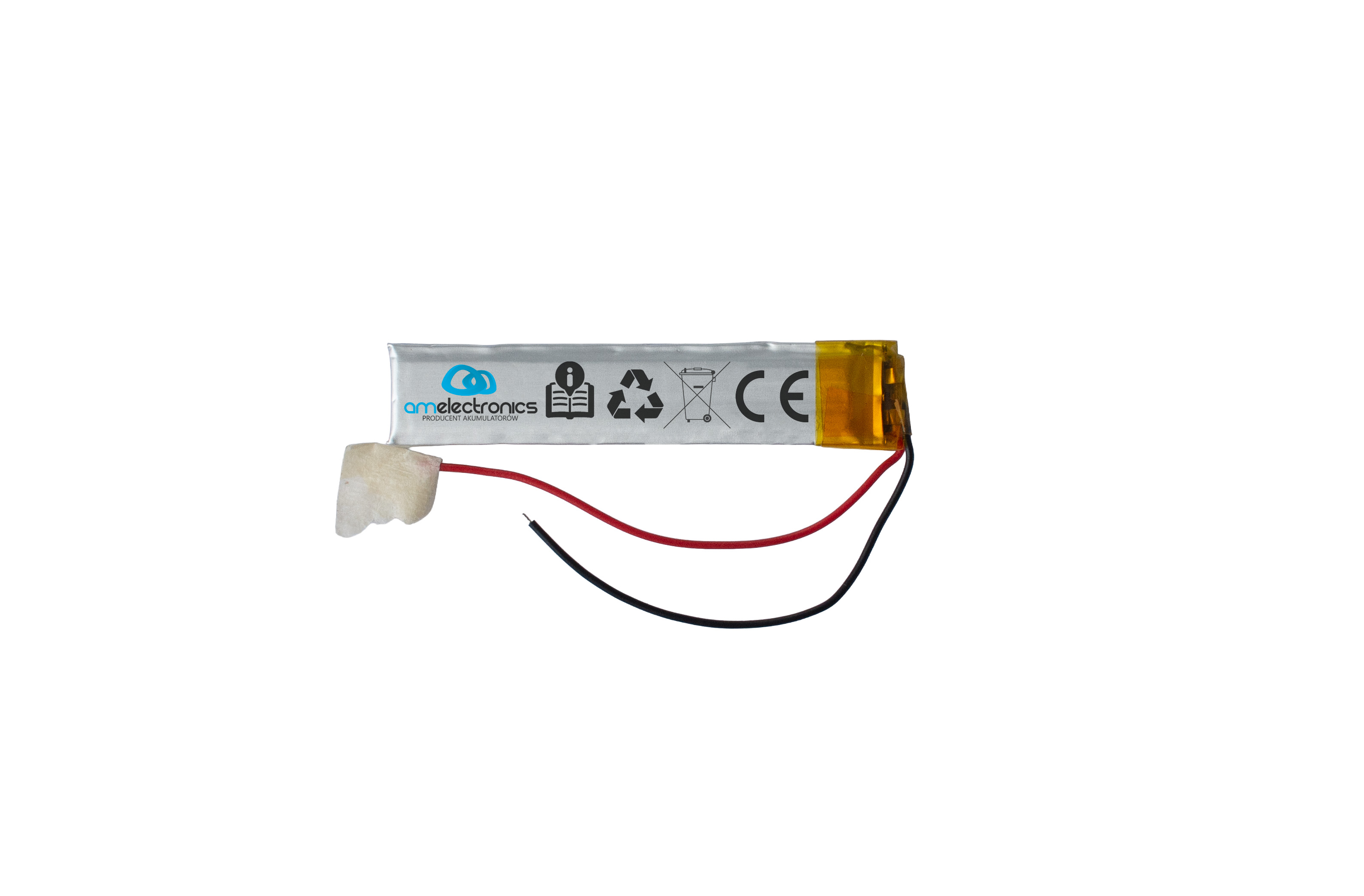 Akumulator pryzmatyczny 3,7V 180mAh 401050 (4470)