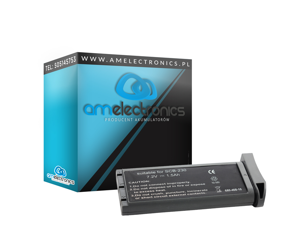 AKUMULATOR BATERIA do SCOOBA 230 7,2V 1,5Ah