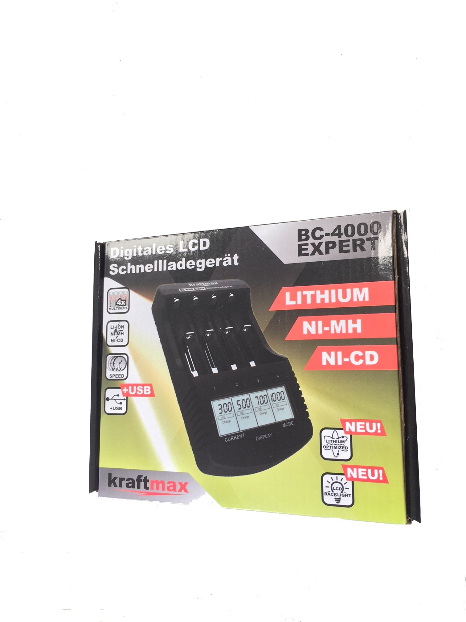 Ładowarka procesorowa Li-ion NiMH,NiCd BC 4000 DE (2698)