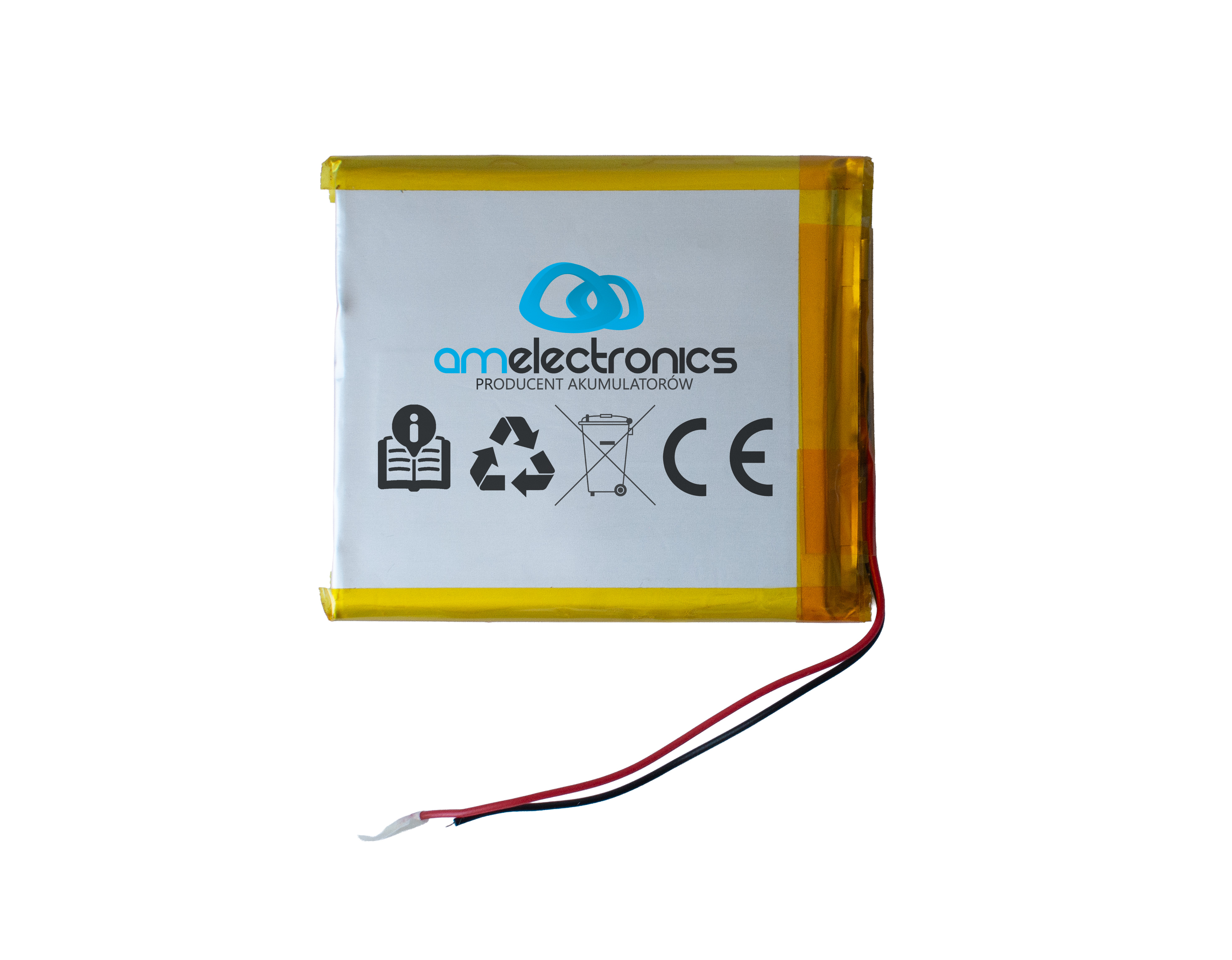 Akumulator pryzmatyczny 3,7V 2800mAh 606168 (4537)
