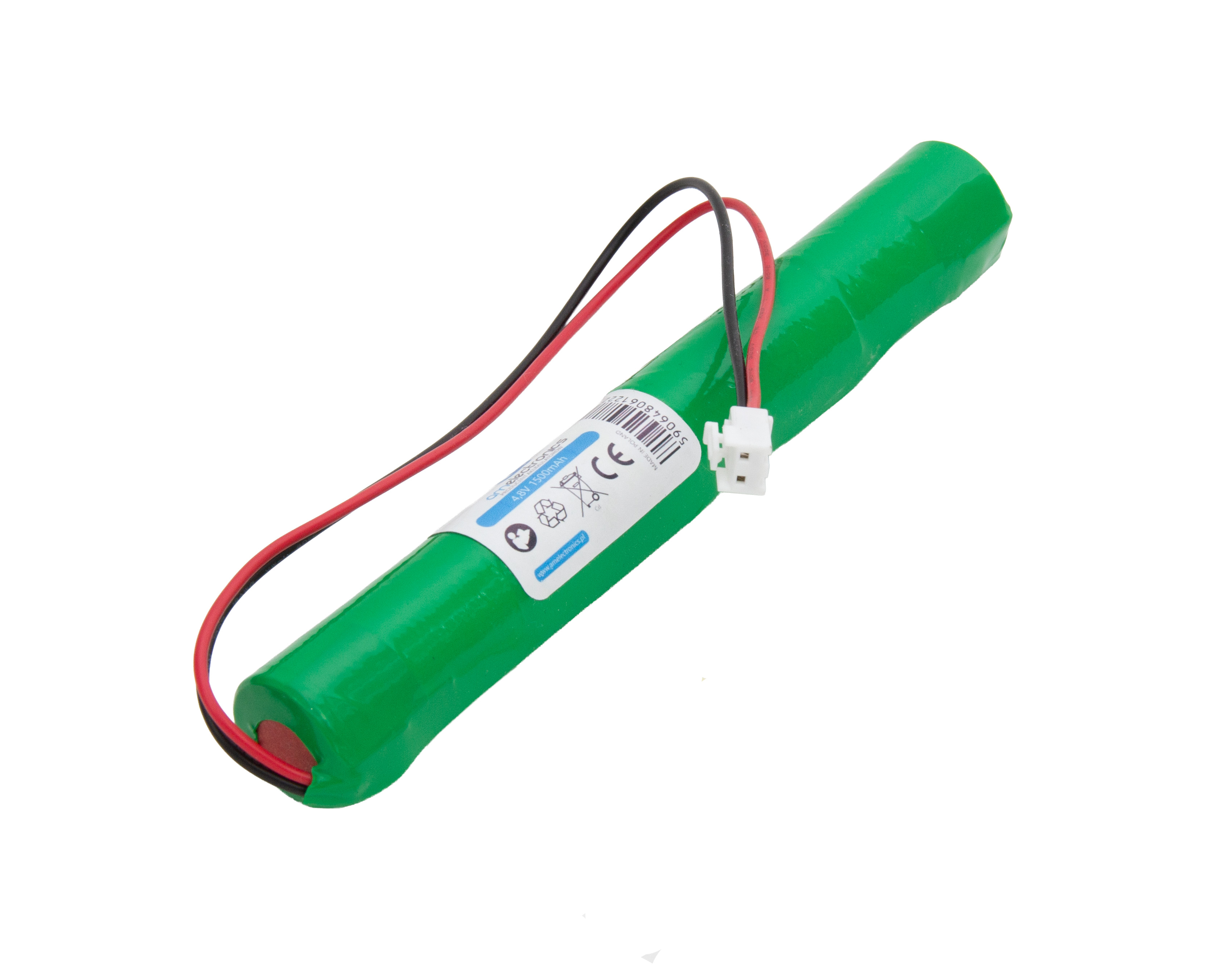 PAKIET DO LAMP AWARYJNYCH 4,8V 1500MAH NiCd (2282)