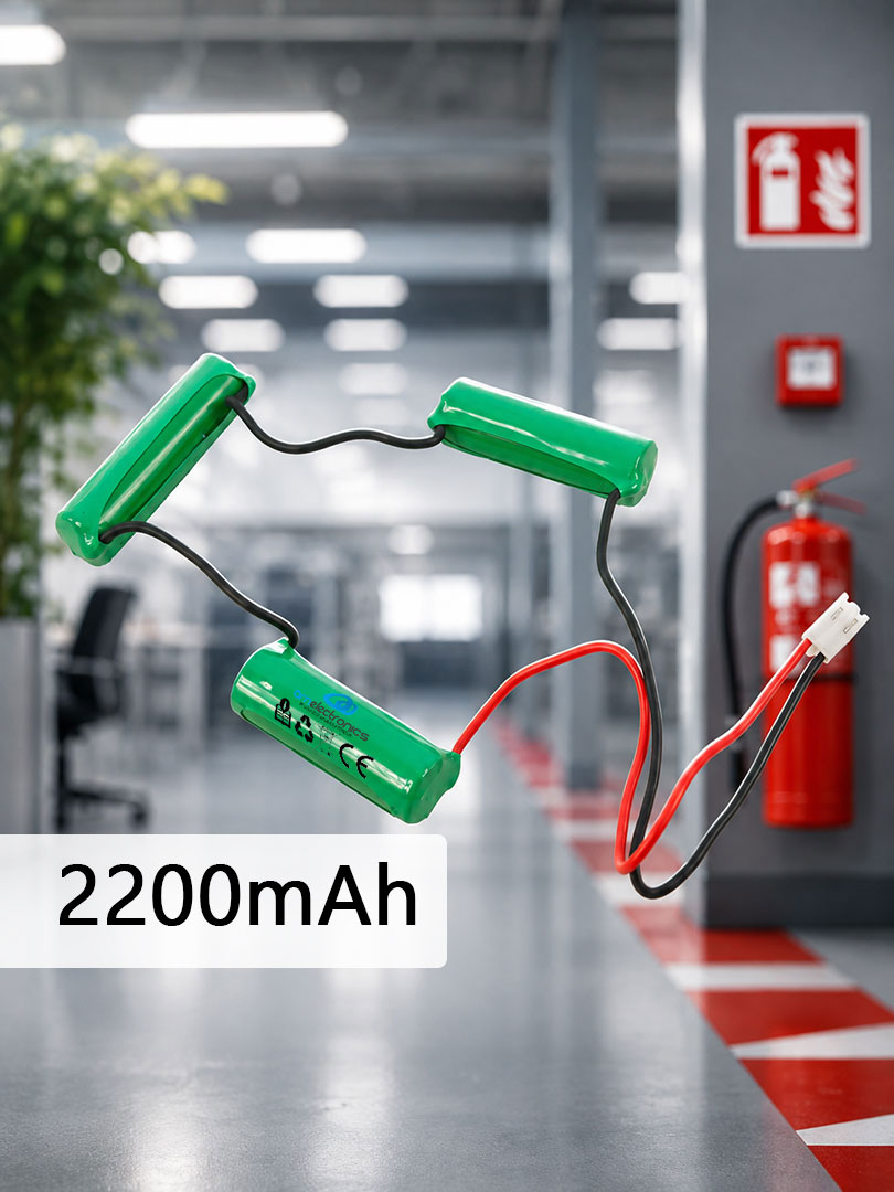 AKUMULATOR DO LAMP AWARYJNYCH AWEX 3,6V 2200mAh AA NiMh (1444)