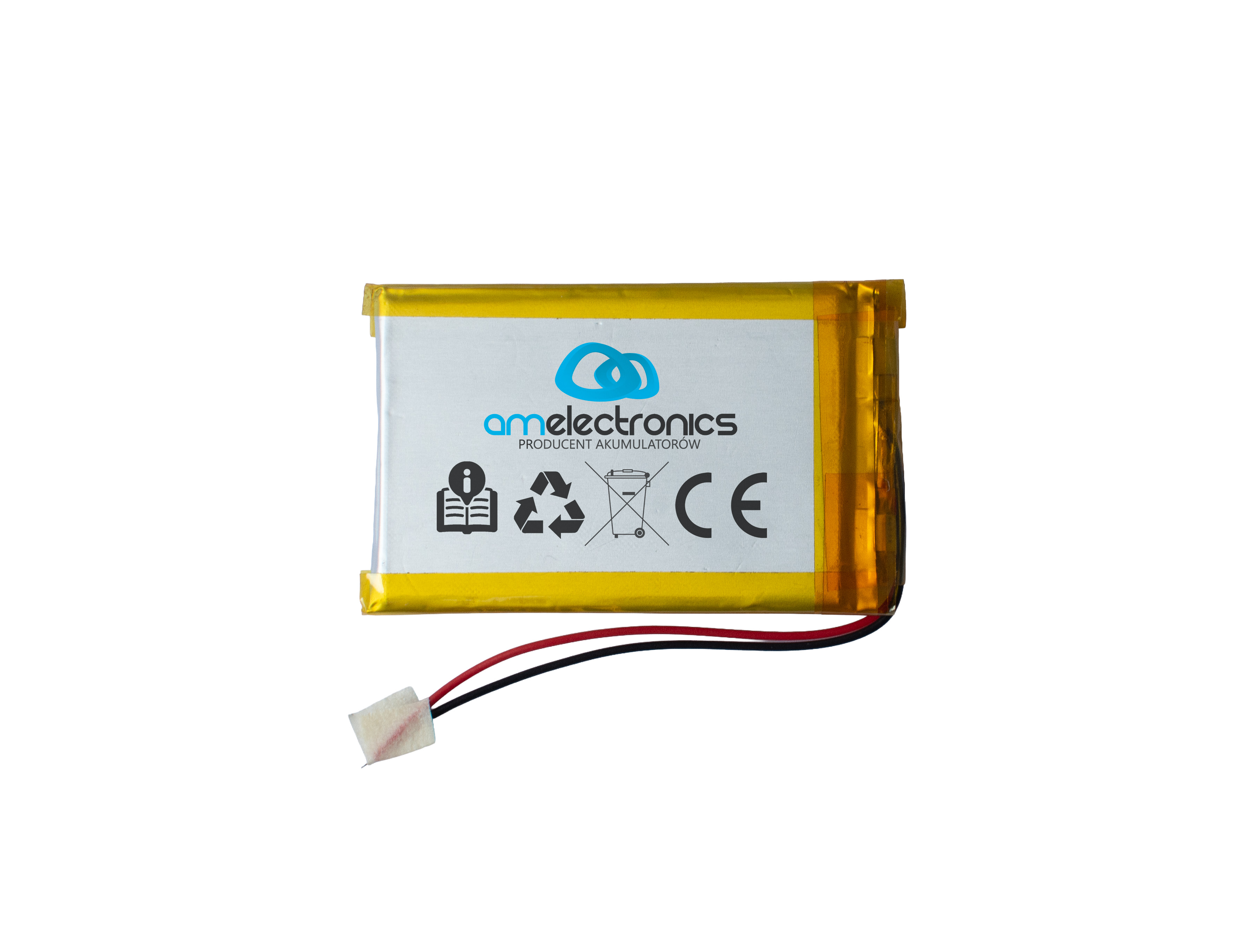 Akumulator pryzmatyczny 3,7V 1000mAh 383759 (4405)