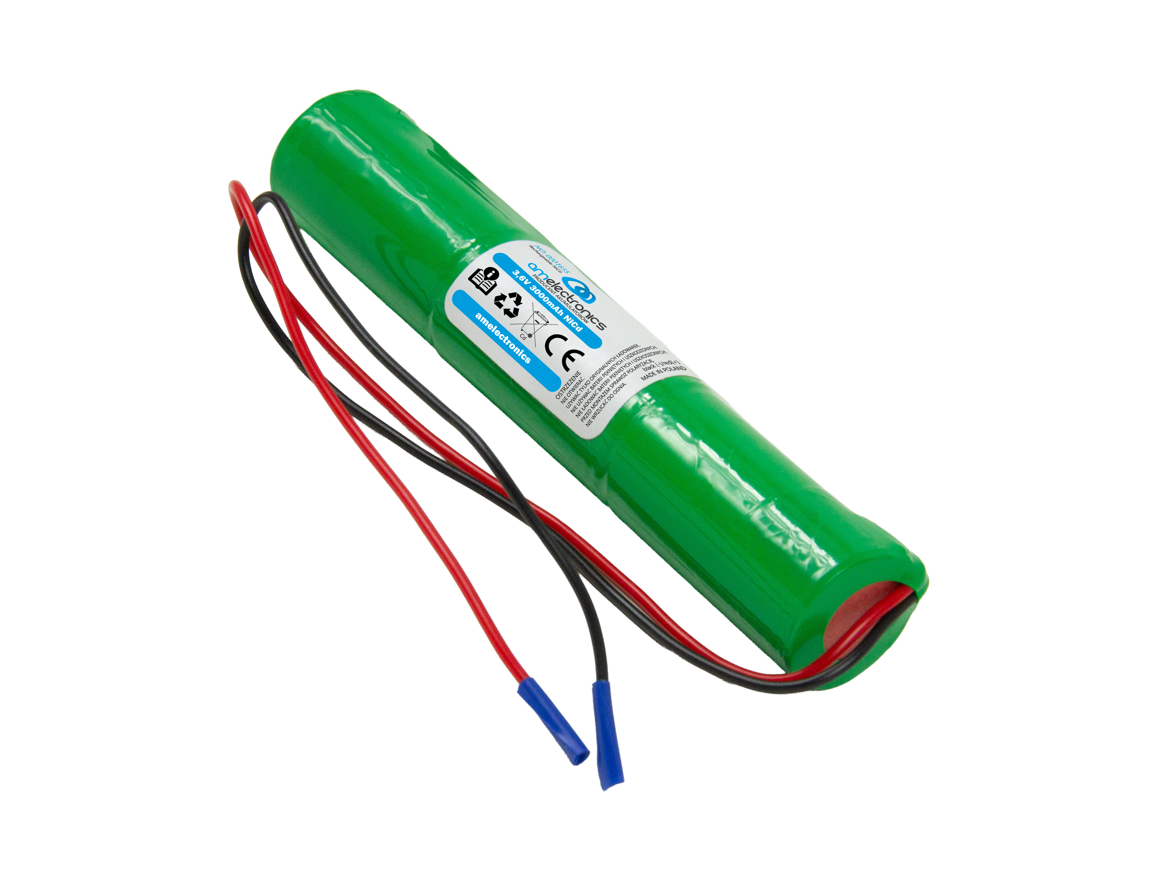 PAKIET DO LAMPY AWARYJNEJ 3,6V 3000MAH NI-CD (1655)