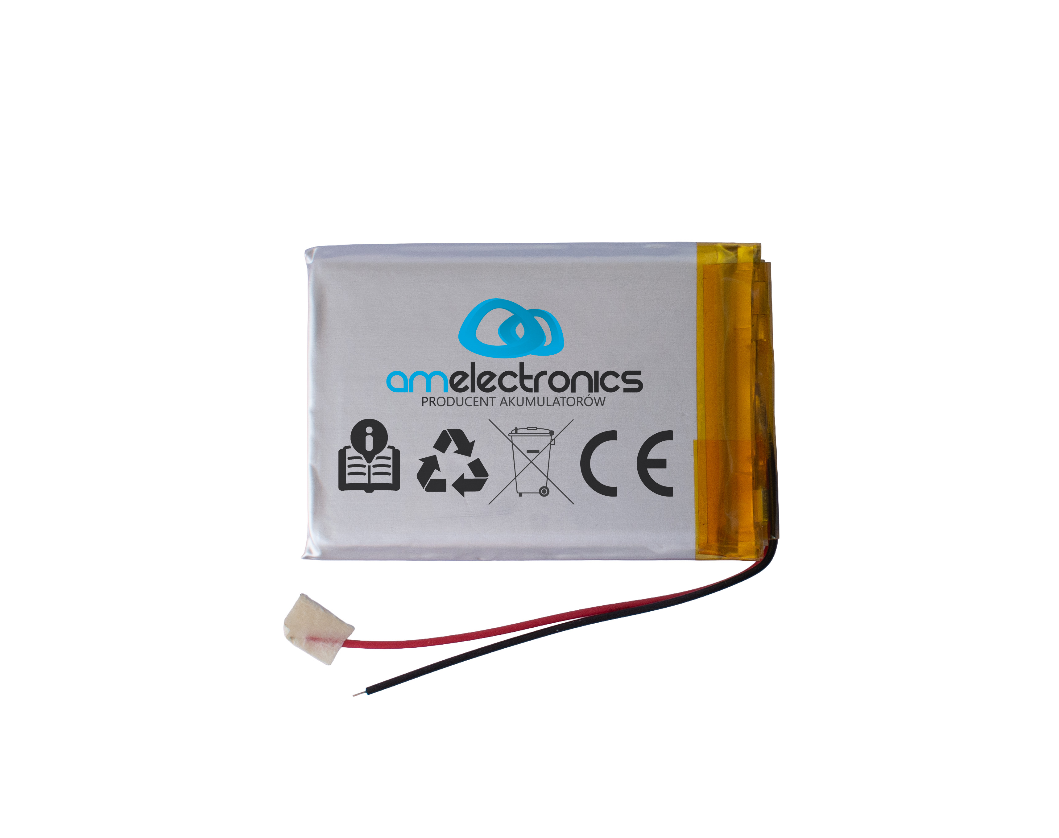 Akumulator pryzmatyczny 3,7V 2000mAh 604060 (4466)