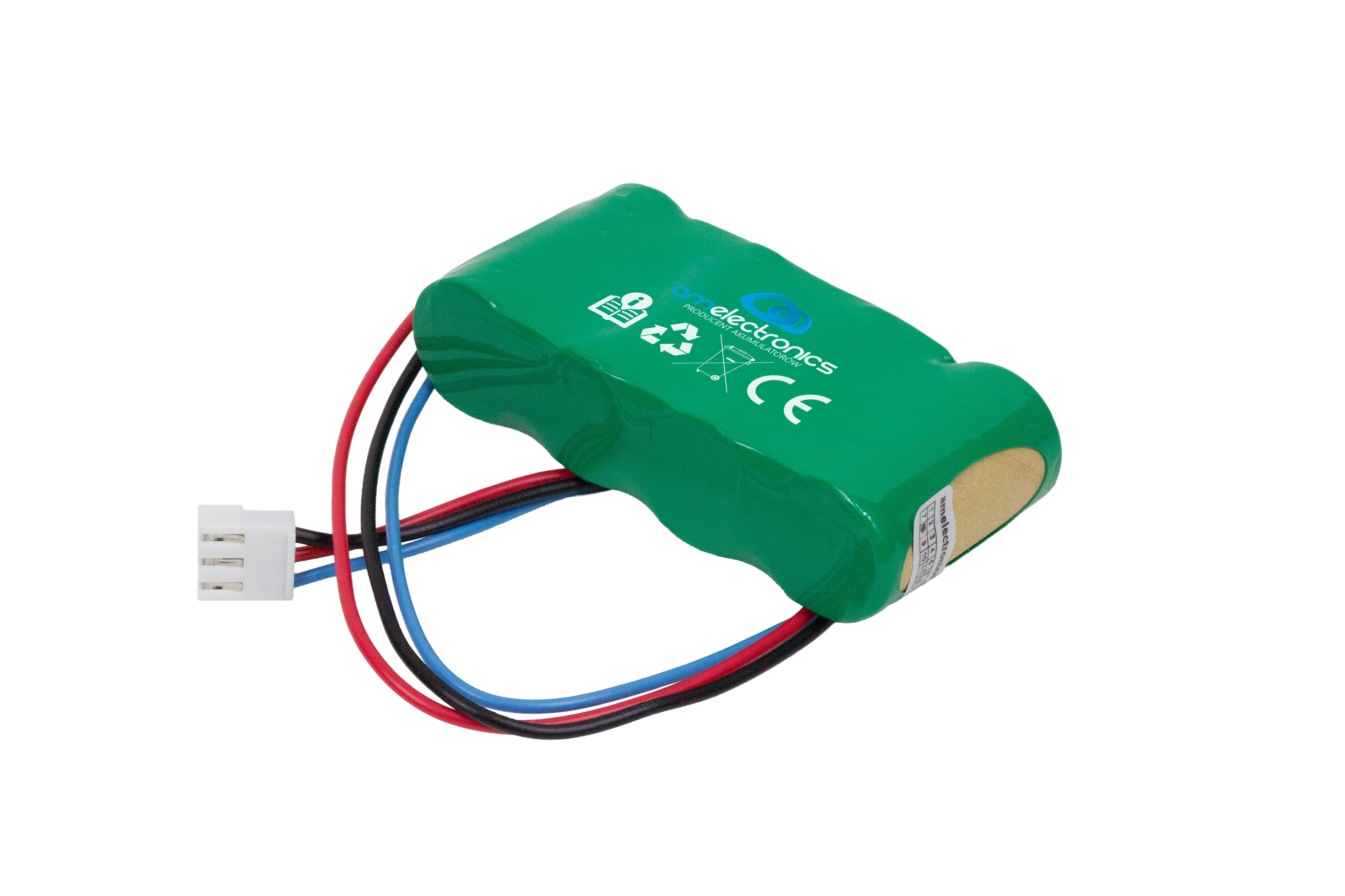 Akumulator do lamp awaryjnych 4,8V 2500mAh HT NIMH (0776)