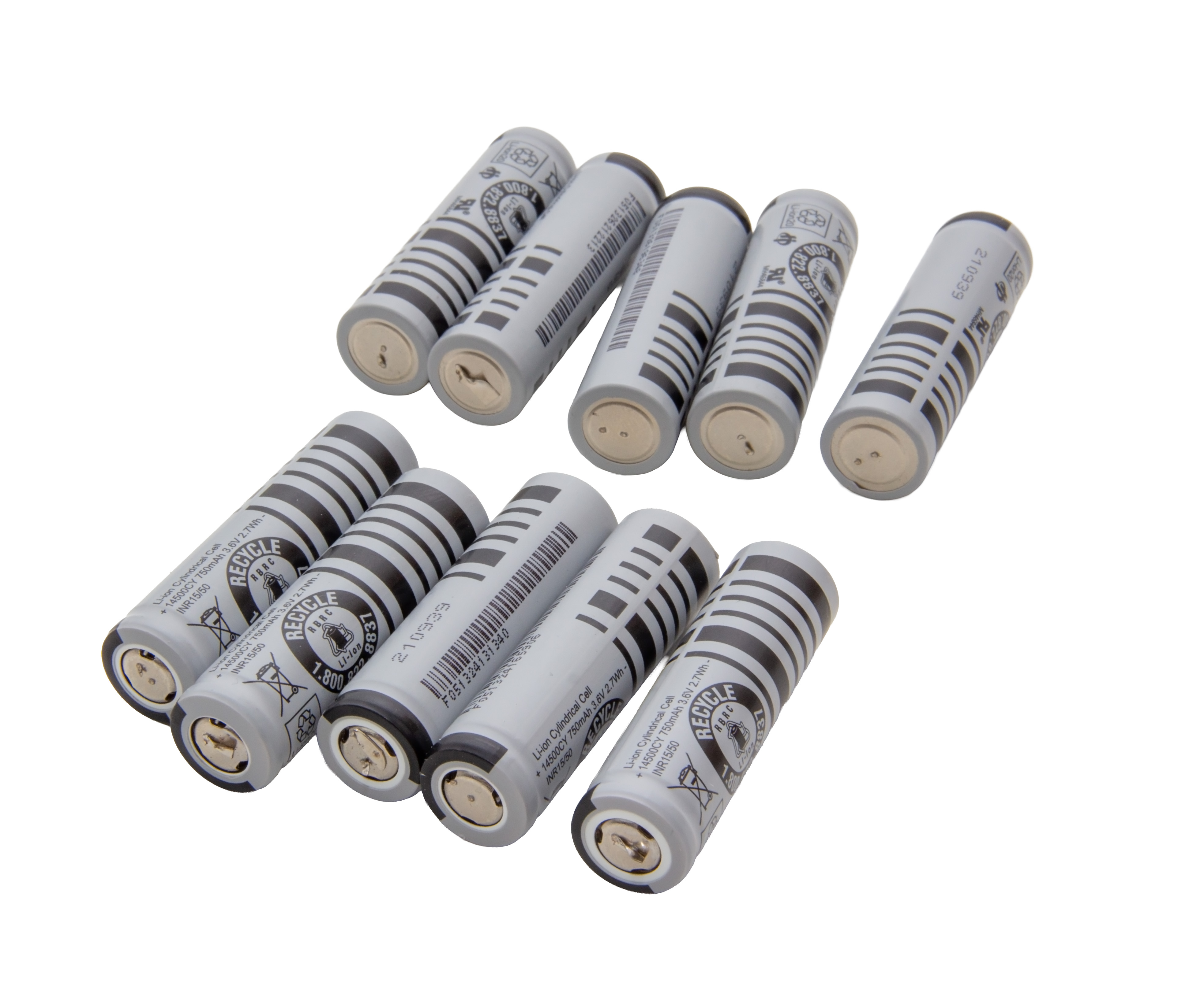 HighPower 14500CY(sz) 3.6V 750mah KOMPLET 10SZT. (3094)