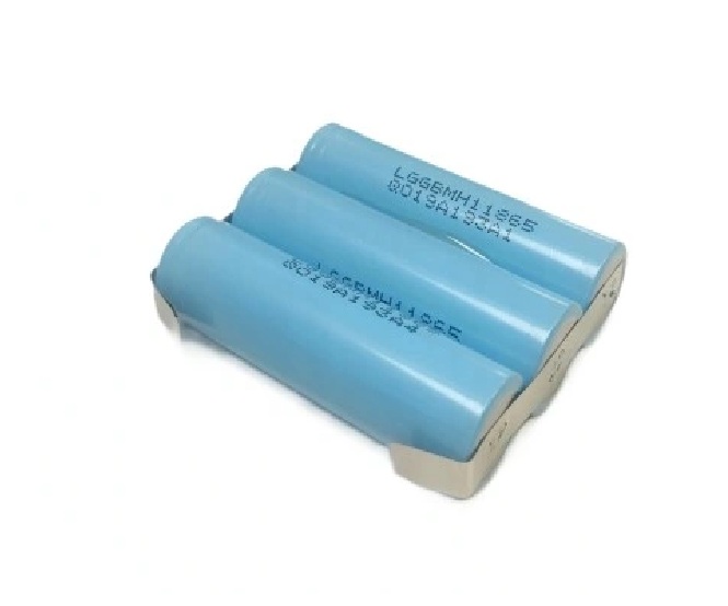 Akumulator, pakiet akumulatorów 18650 1S3P 3,7V 9600mAh LI-ION LG 10A (0339)