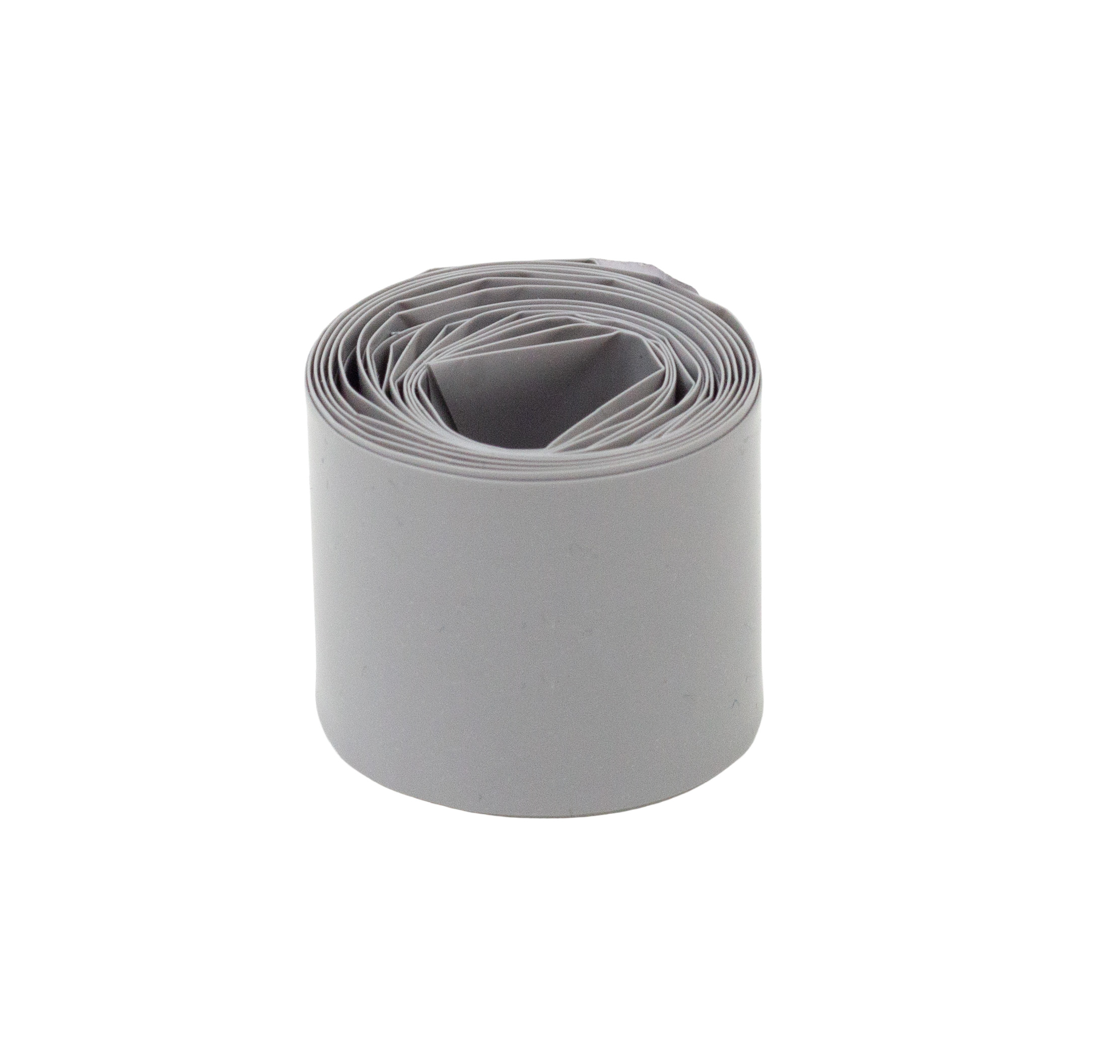 Folia termokurczliwa PVC 30 mm x 0,1 mm – ciemny szary (1 mb) (3726)