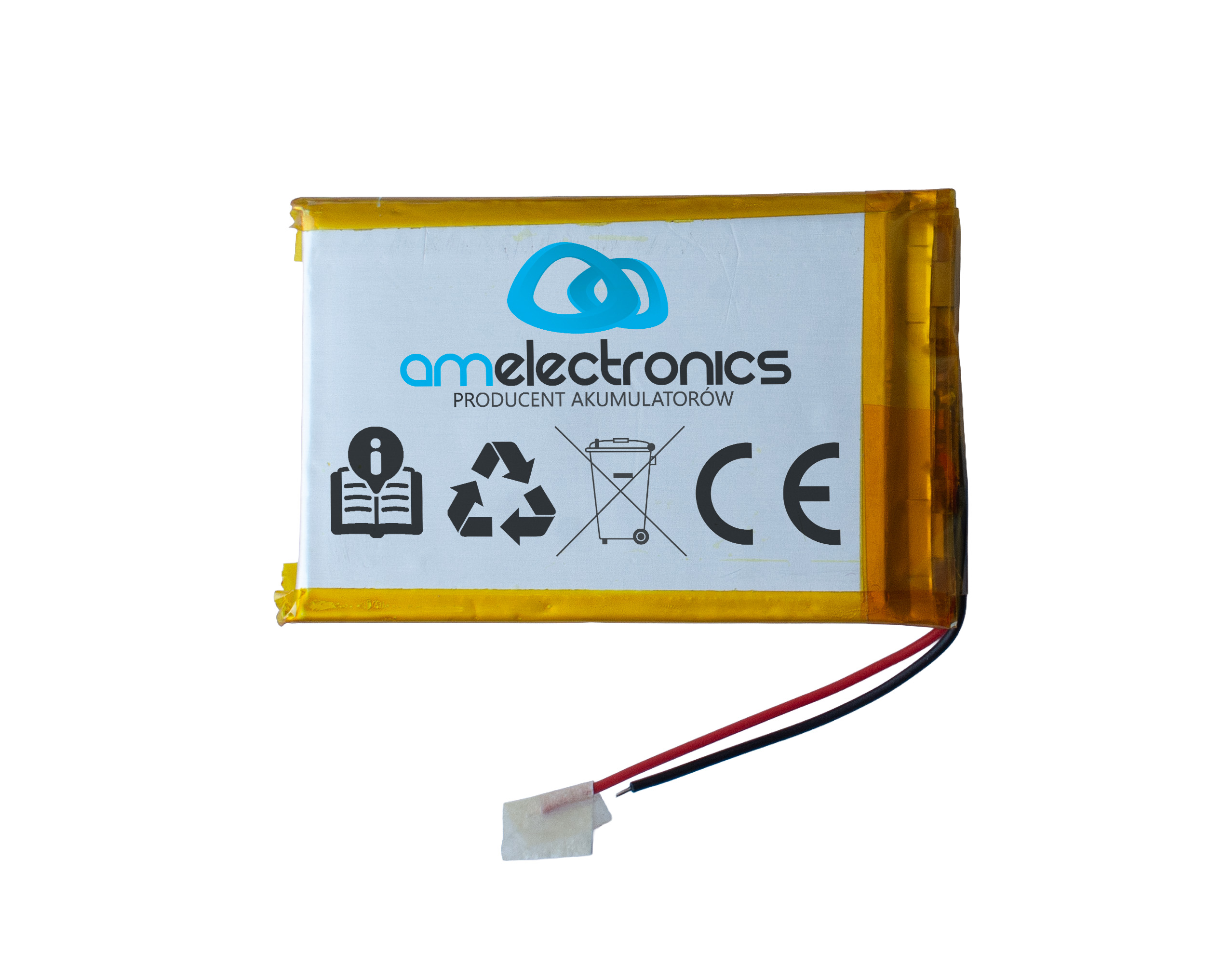 Akumulator pryzmatyczny 3,7V 1500mAh 504060 (4478)