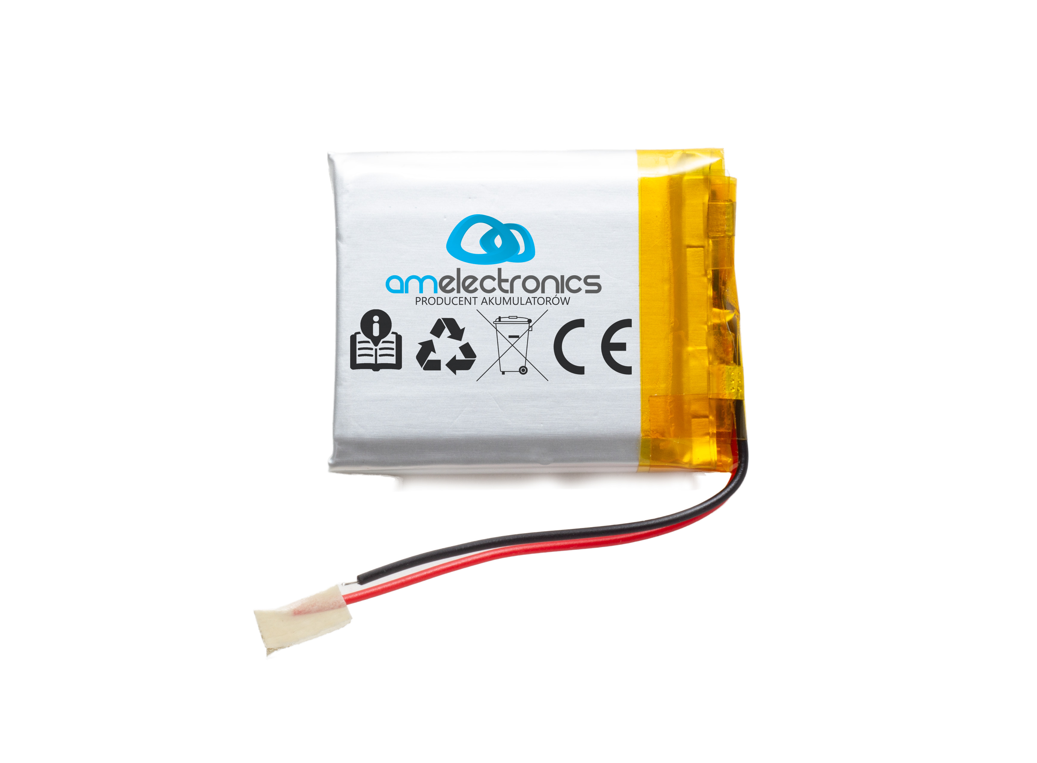 Akumulator pryzmatyczny 3,7V 500mAh 503035 (4922)