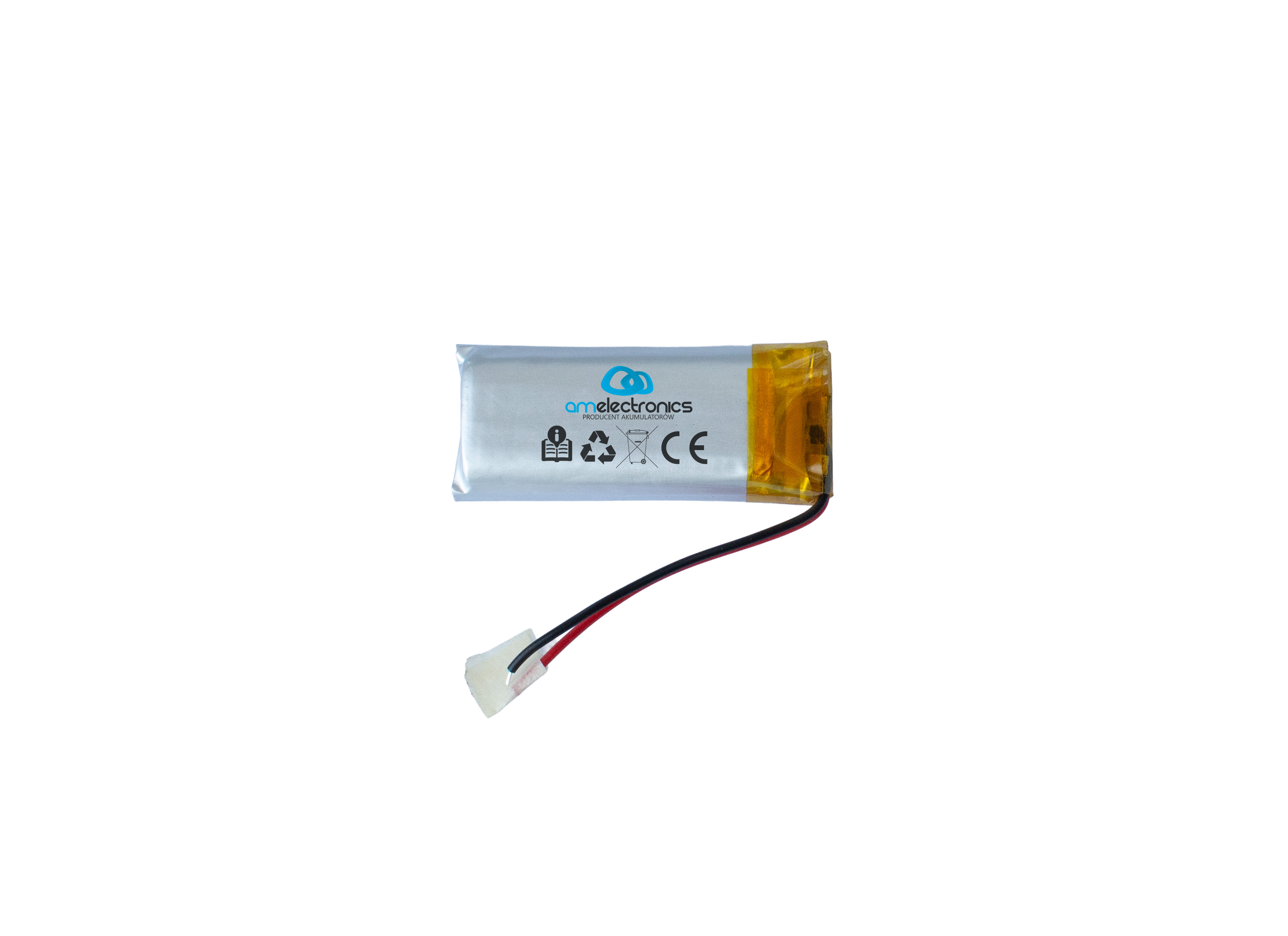 Akumulator pryzmatyczny 3,7V 450mAh 801740 (4555)
