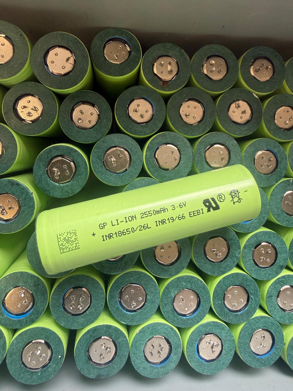 OGNIWO GP INR18650 LI-ION 3,6V 2550mAh DEPAKIET (4761)