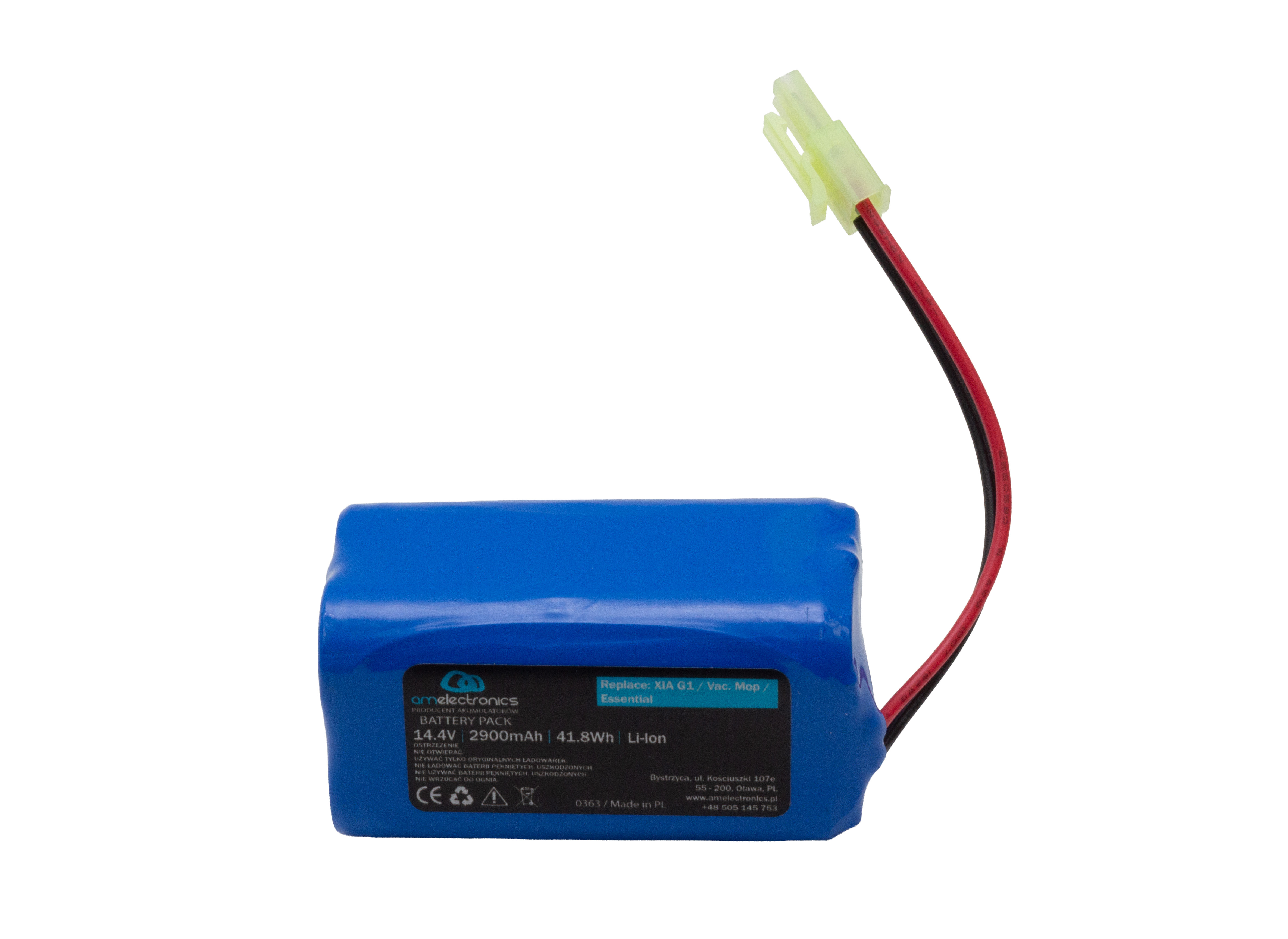 AKUMULATOR ROBOJET DUEL 2 14,4V 2900MAH LI-ION  (1265)