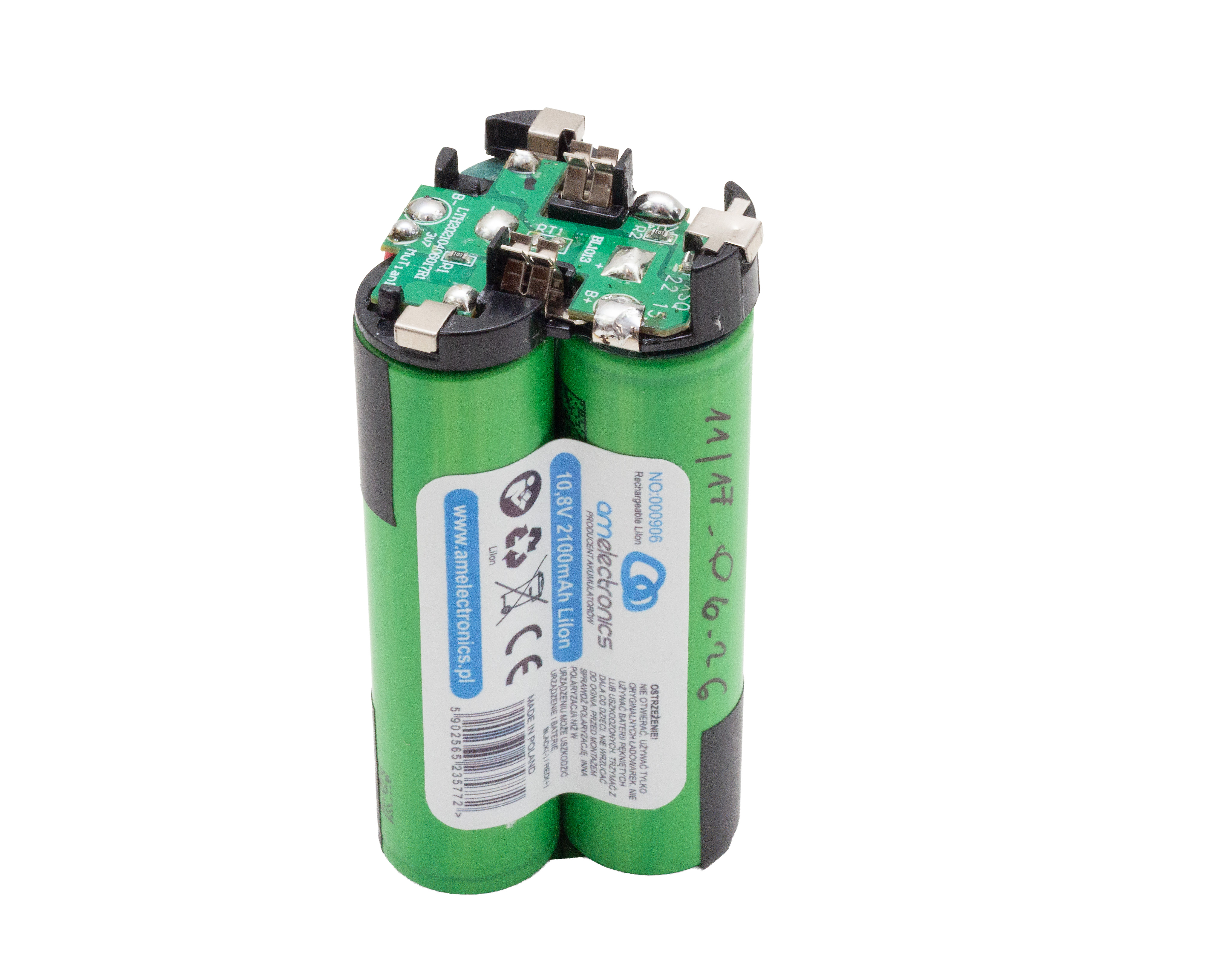 WKŁAD DO MAKITA 10,8V 2100MAH (0906)