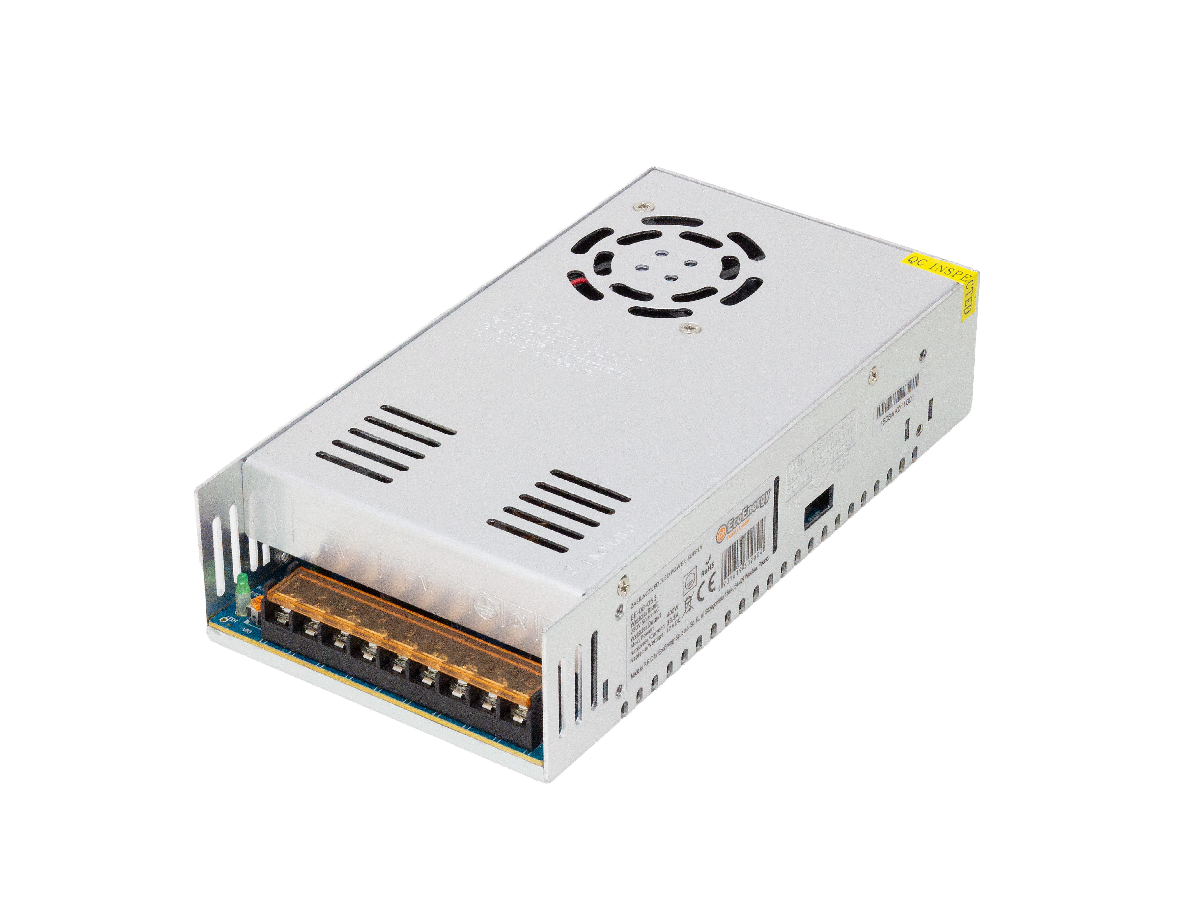 Zasilacz  LED modułowy IP20 400W,12V, 33,33A CV (2820)