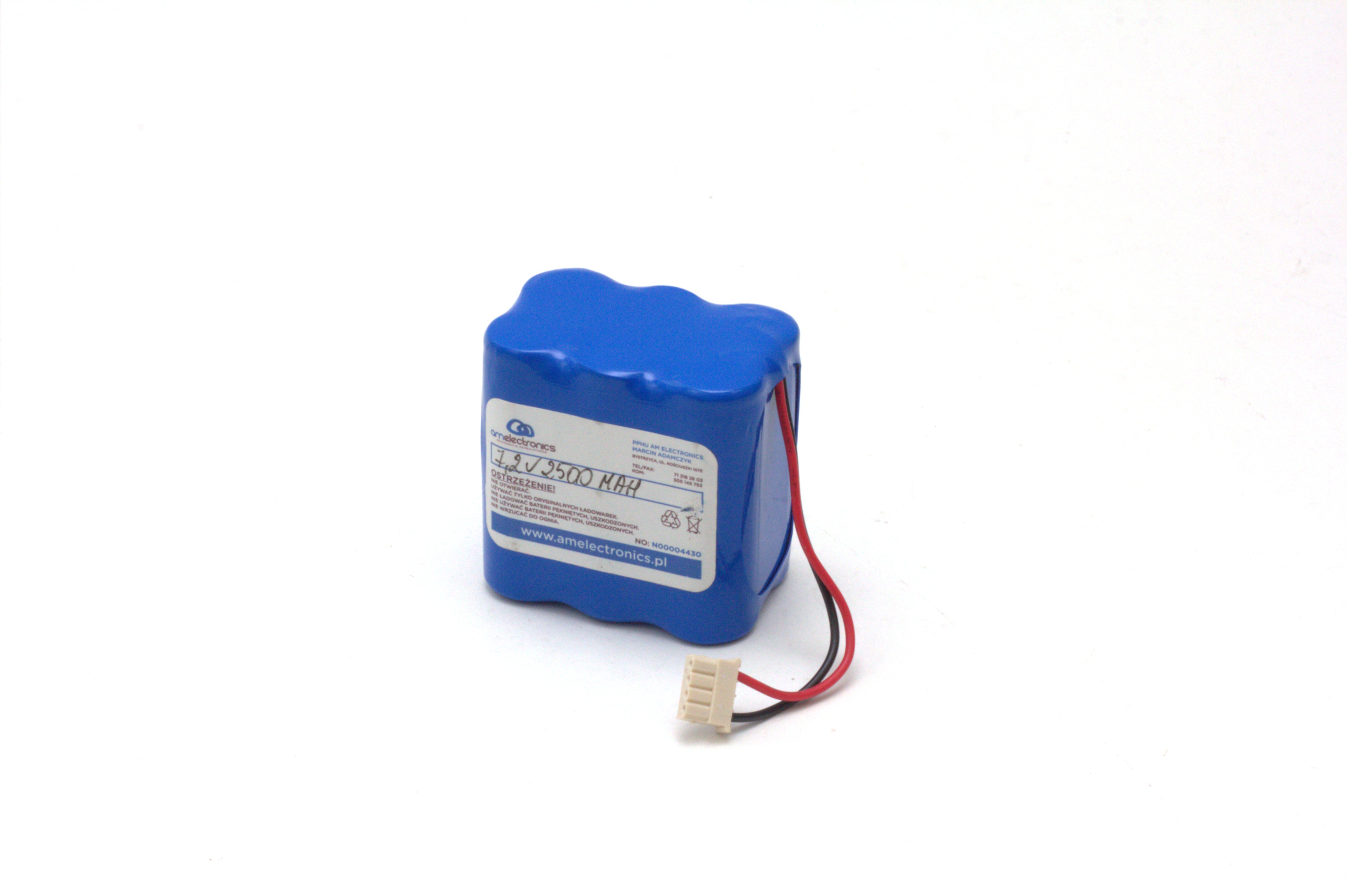 BATERIA BRAAVA 7,2V 2500mAh Ni-Mh (0220)