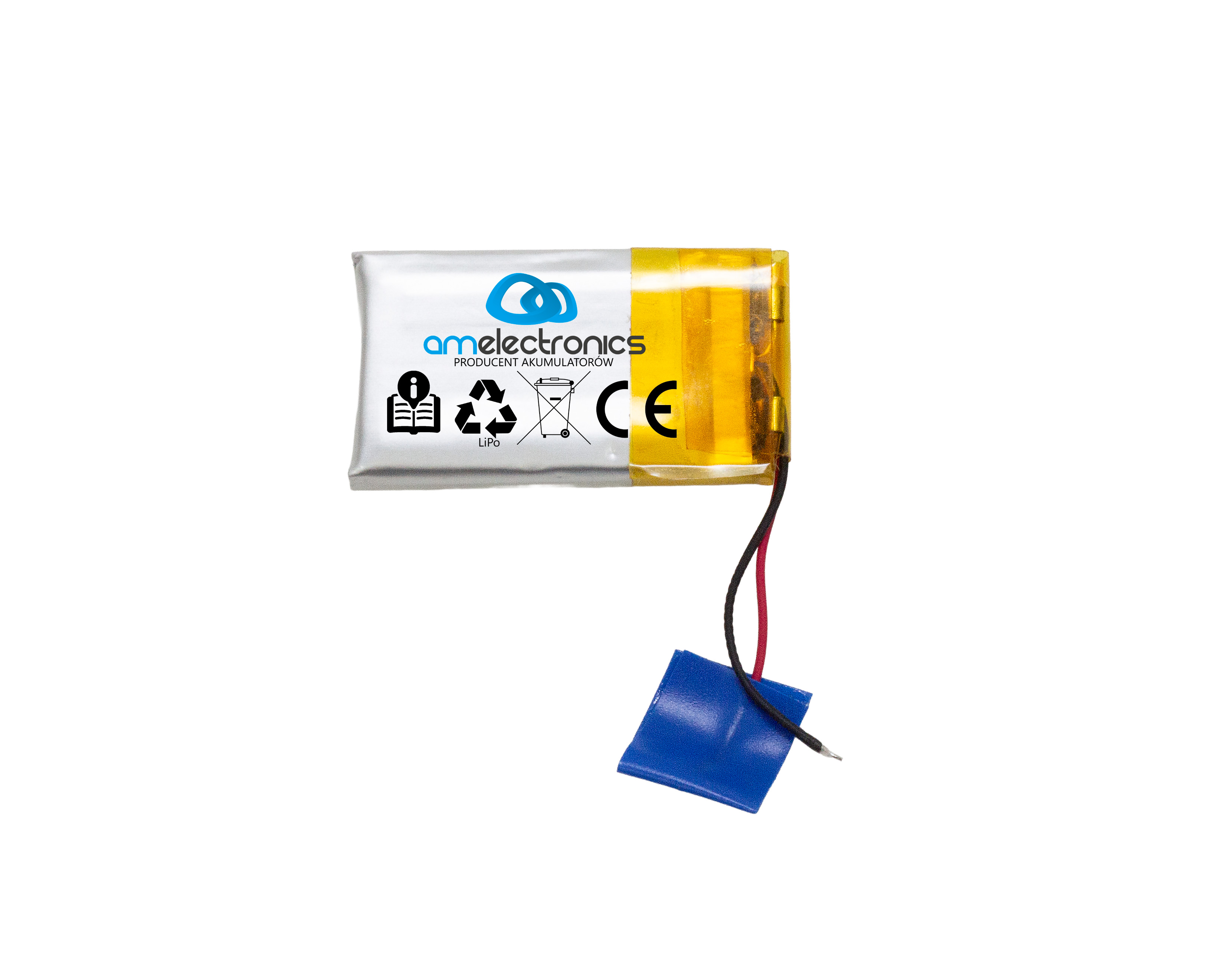 Akumulator pryzmatyczny 3,7V 100mAh 251104 (4662)