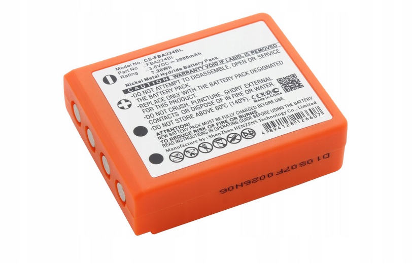 AKUMULATOR do HBC 2Ah 3,6V Ni-Mh