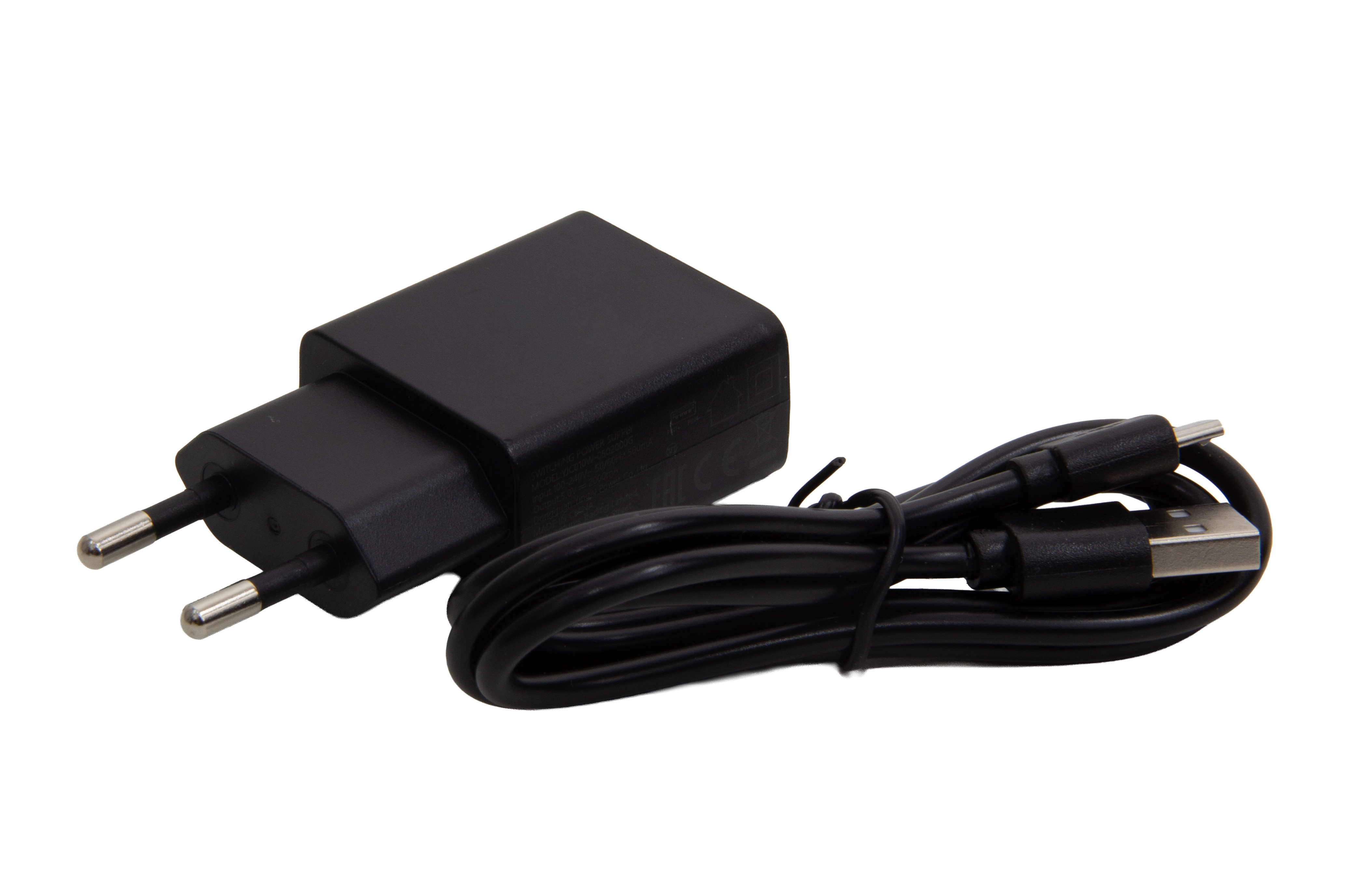 ADAPTER SIECIOWY USB (CZARNA)+ KABEL 50CM (2861)