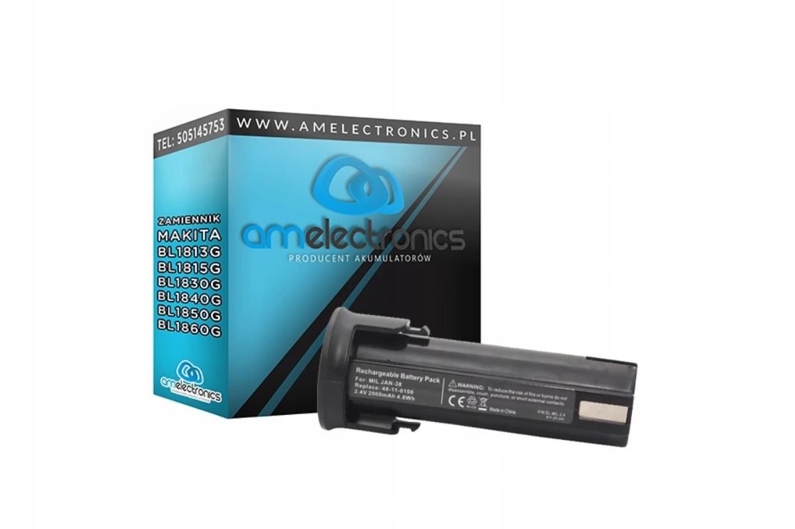AKUMULATOR do MILWAUKEE 2,4V 2Ah Li-Ion