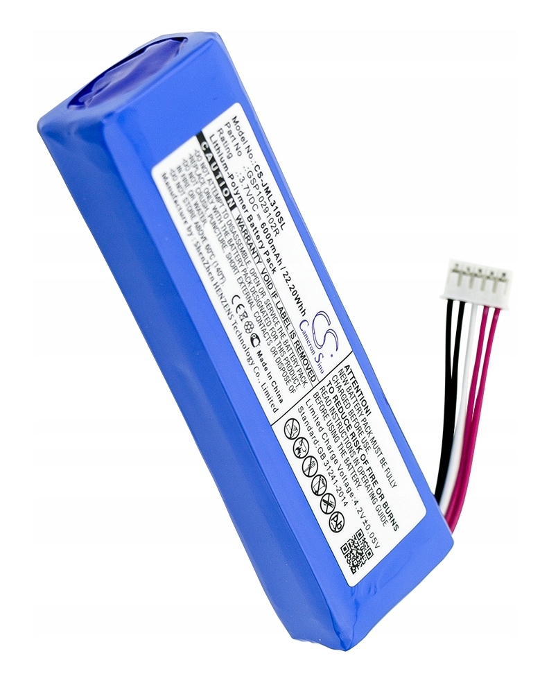 AKUMULATOR GSP1029102R DO JBL CHARGE 2+ 3 3,7V 6000mAh (0064)