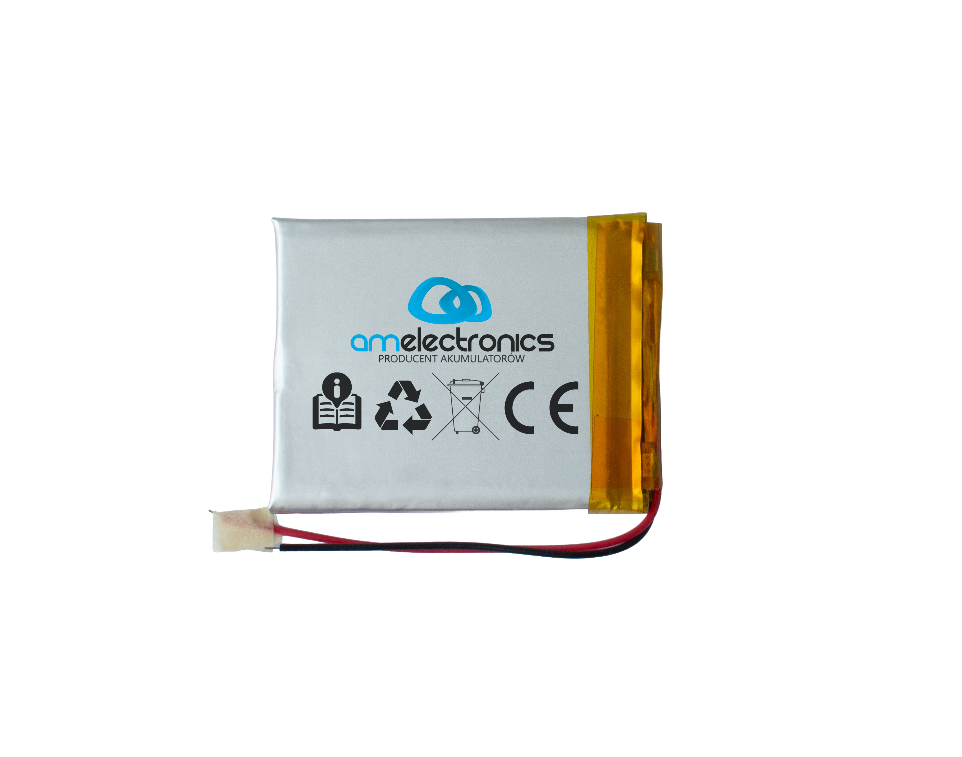 Akumulator pryzmatyczny 3,7V 1000mAh 404050 (4460)