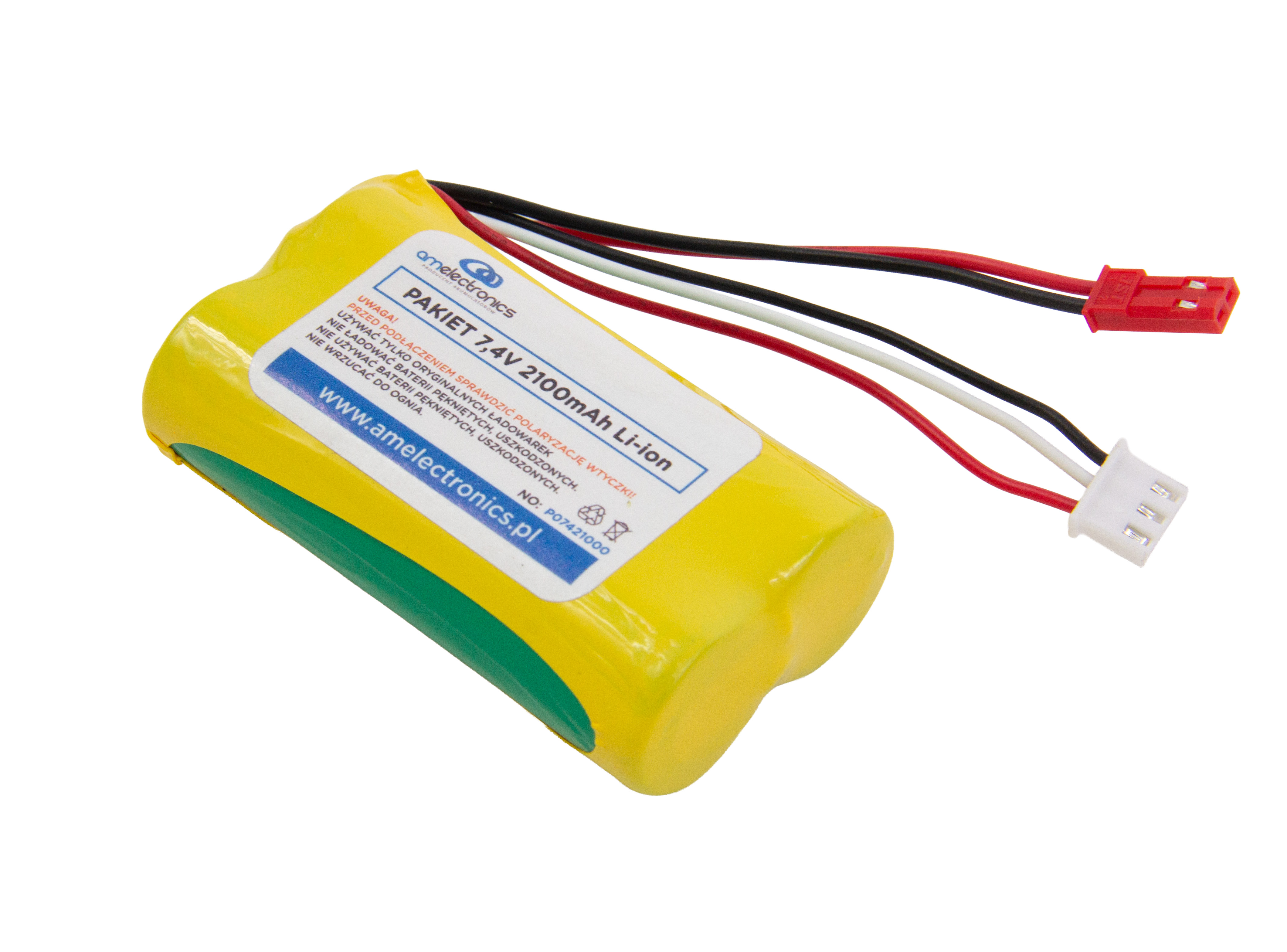 Akumulator Bateria do WLTOYS 7,4V 2500mAh (4259)